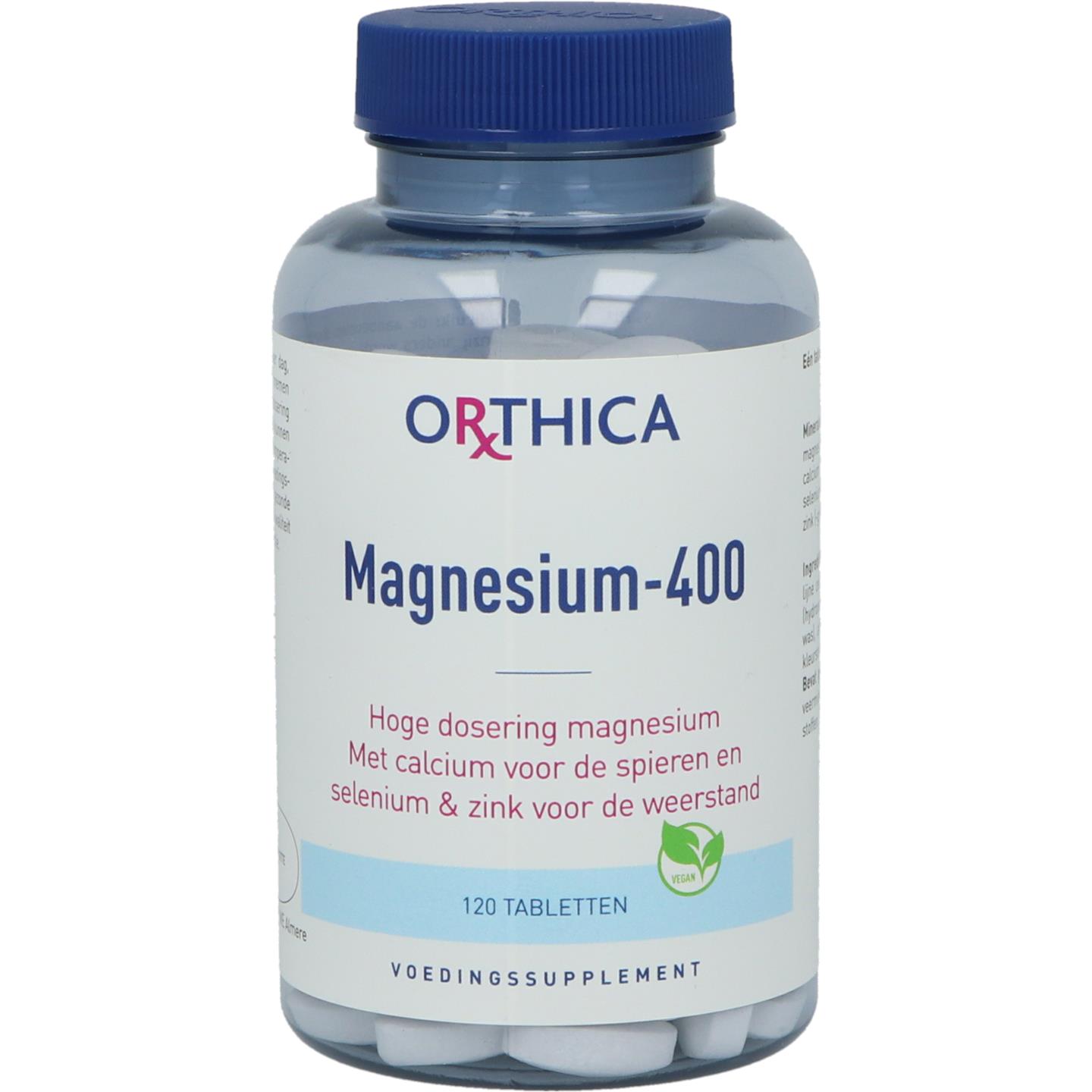 Claire schandaal verkopen Magnesium-400 (Orthica)