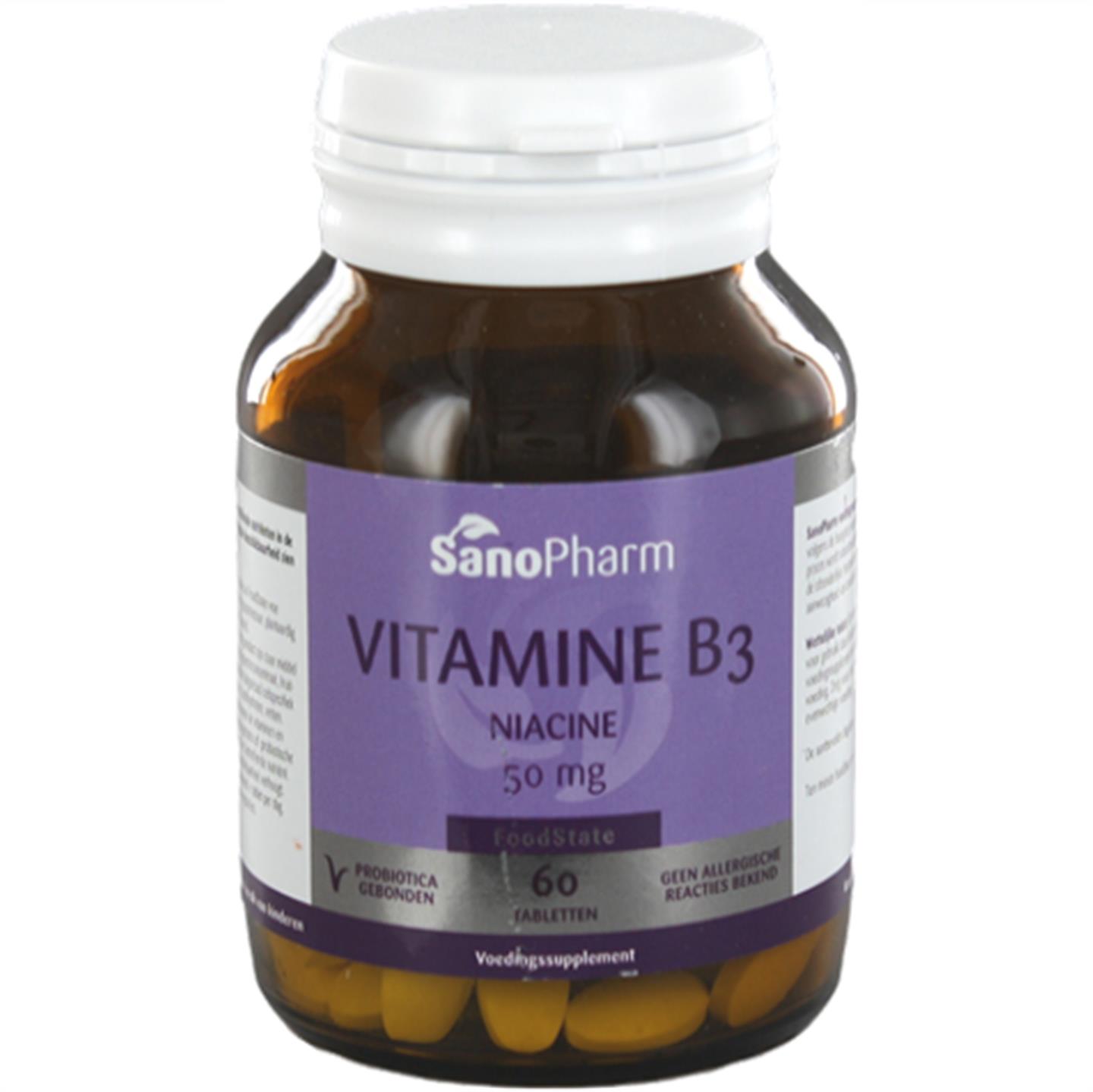 Vitamine B3 Niacine (SanoPharm)