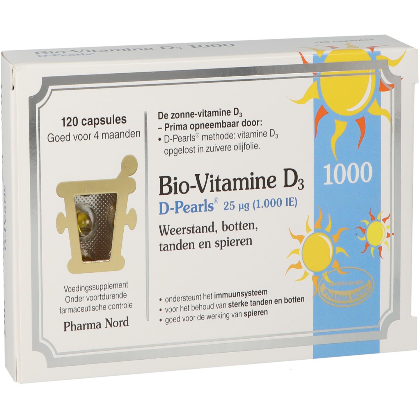 massa Neerduwen offset Bio-Vitamine D3 (1000 IE) (Pharma Nord)