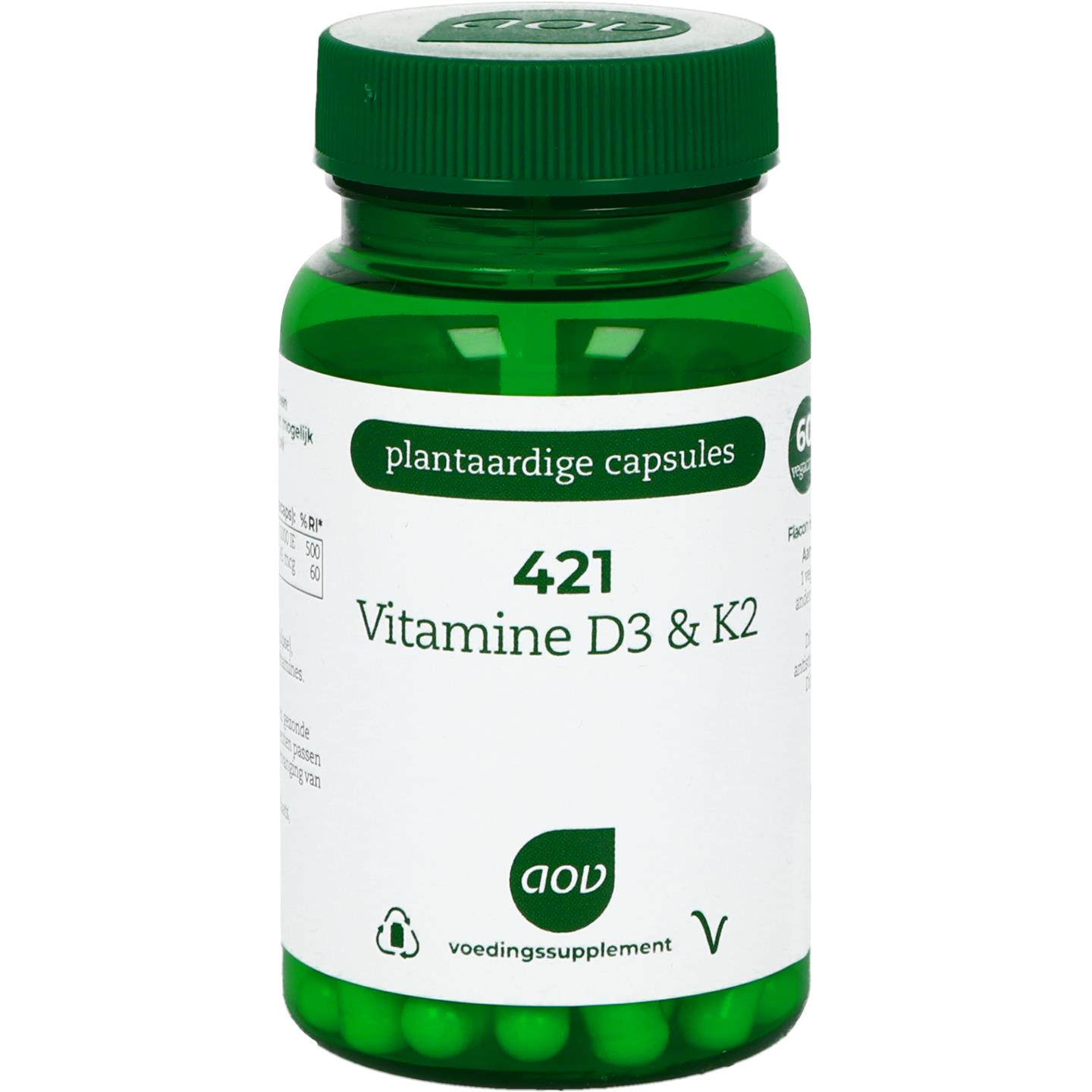 balans Te kans 421 Vitamine D3 & K2 (AOV)