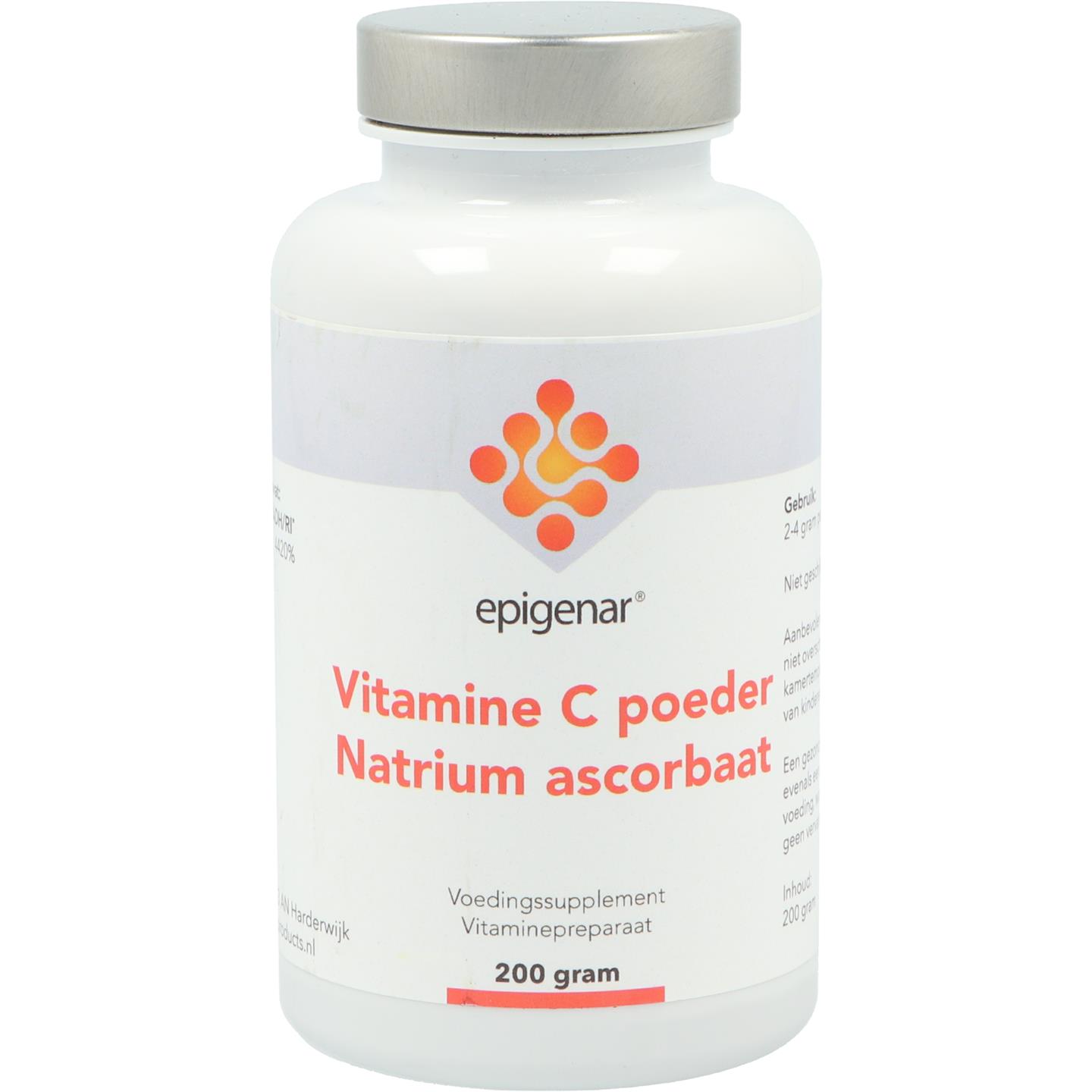getrouwd laten we het doen Machtig Vitamine C poeder Natrium ascorbaat (Epigenar)