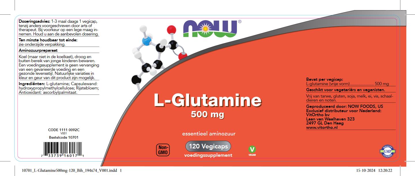 L-Glutamine 500 mg