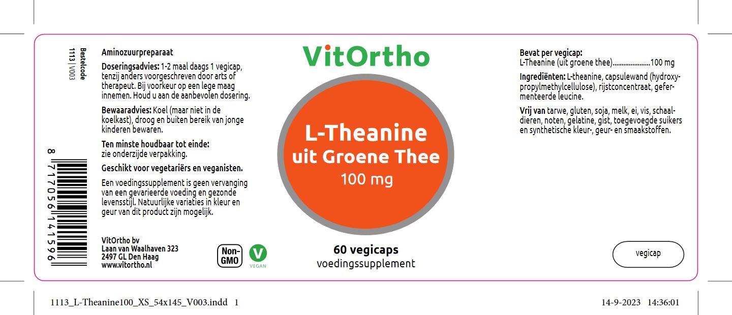 L-Theanine uit Groene Thee 100 mg