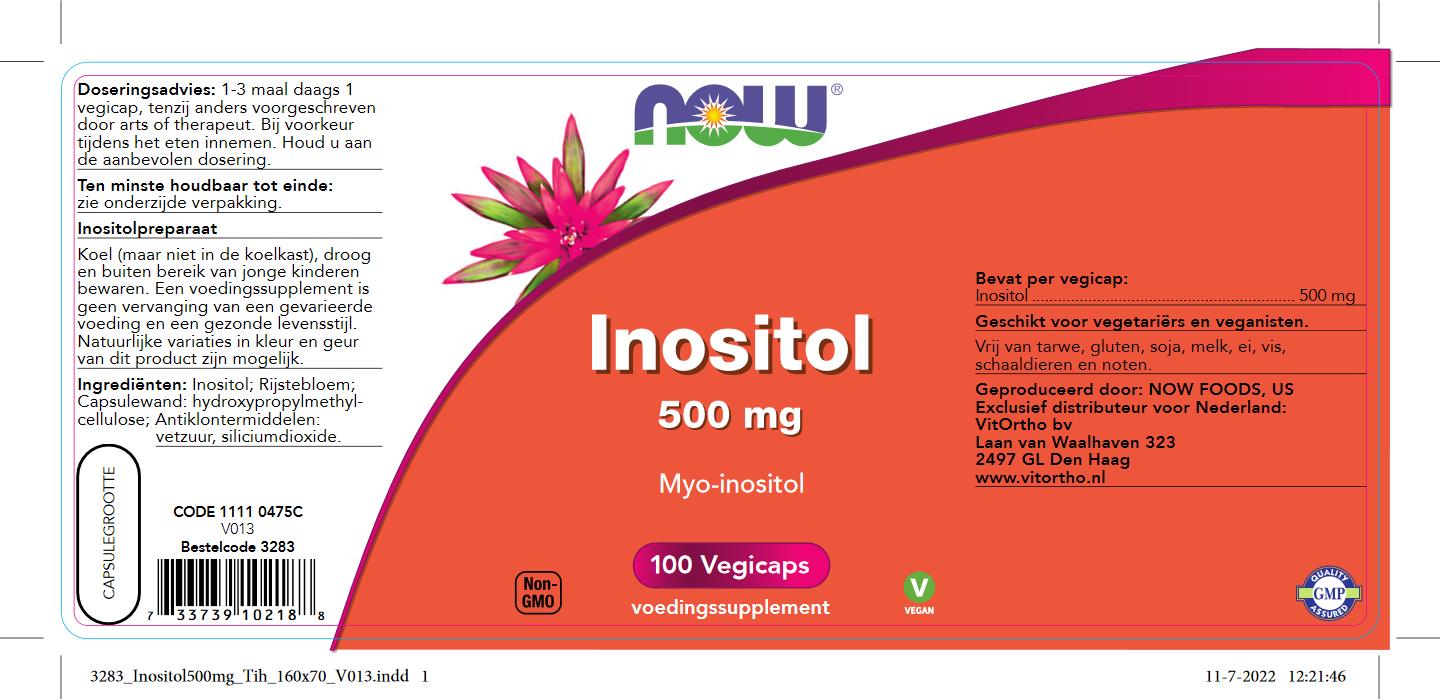 Inositol 500 mg