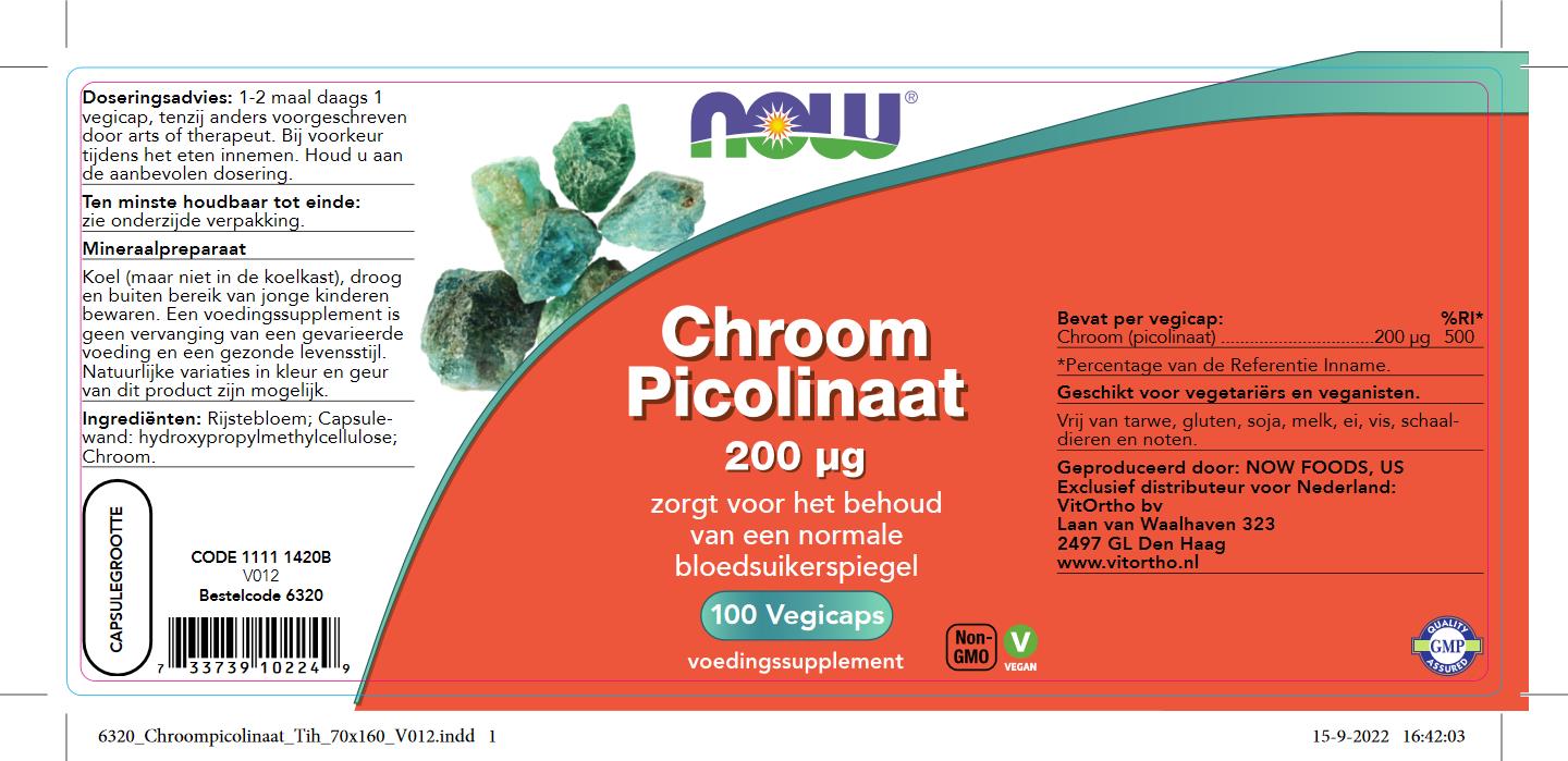 Chroom Picolinaat 200 mcg