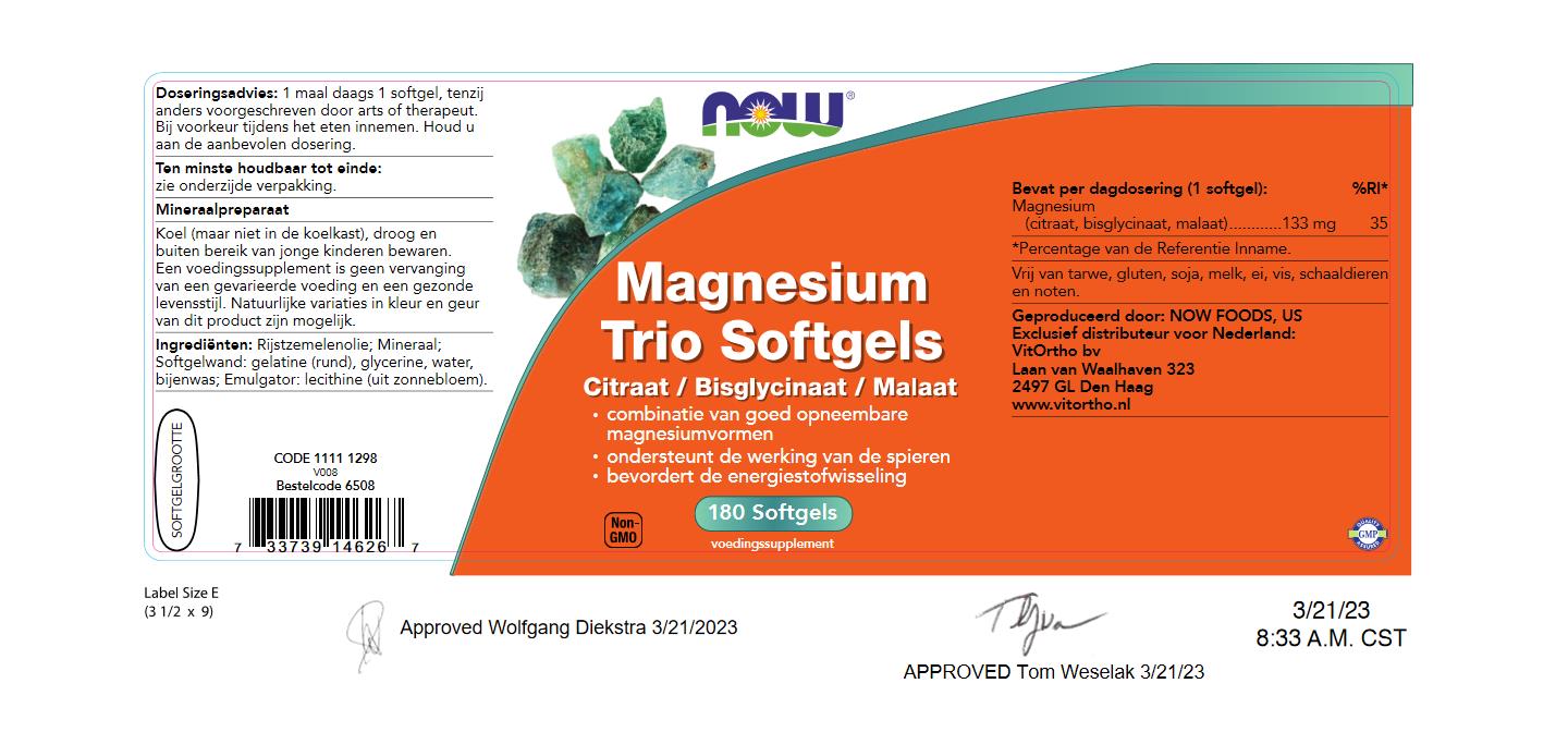 Magnesium Trio Softgels