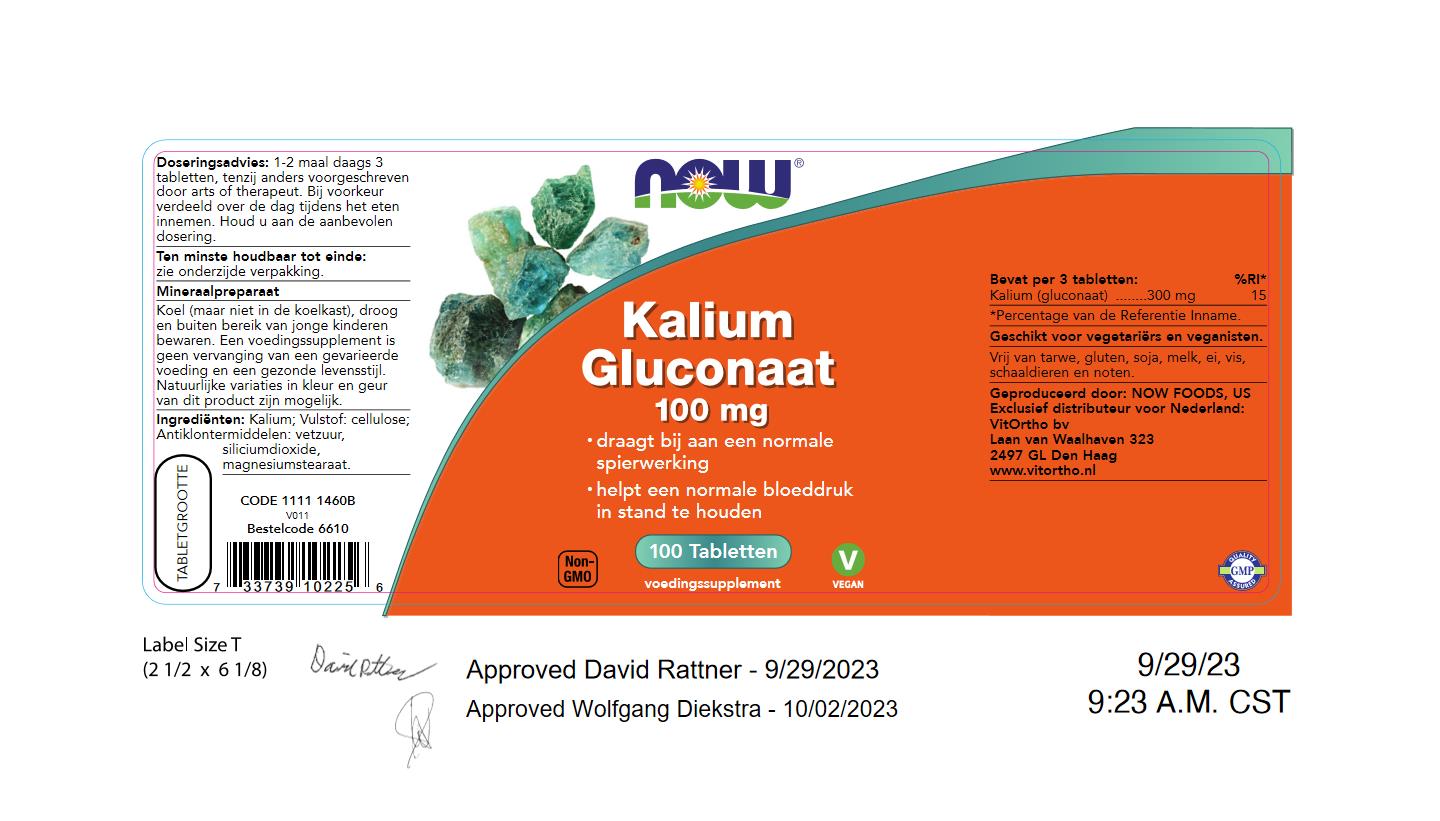 Kalium Gluconaat 100 mg