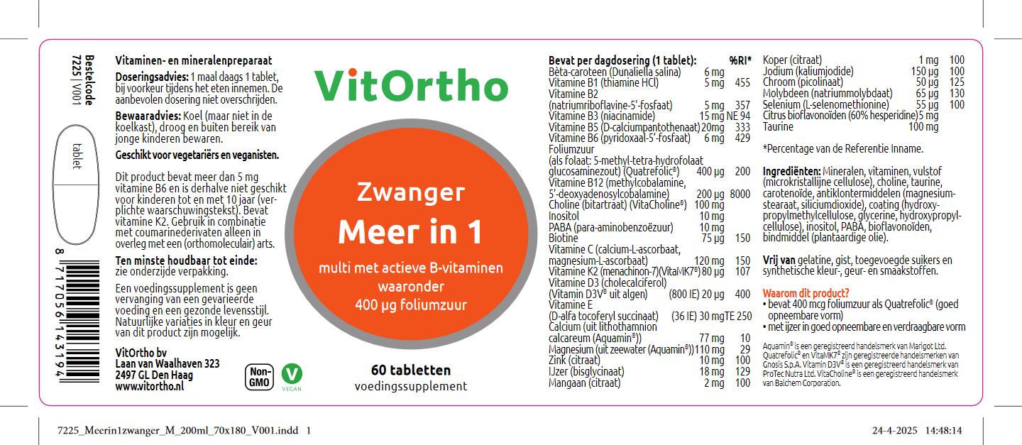 Meer in 1 Zwanger