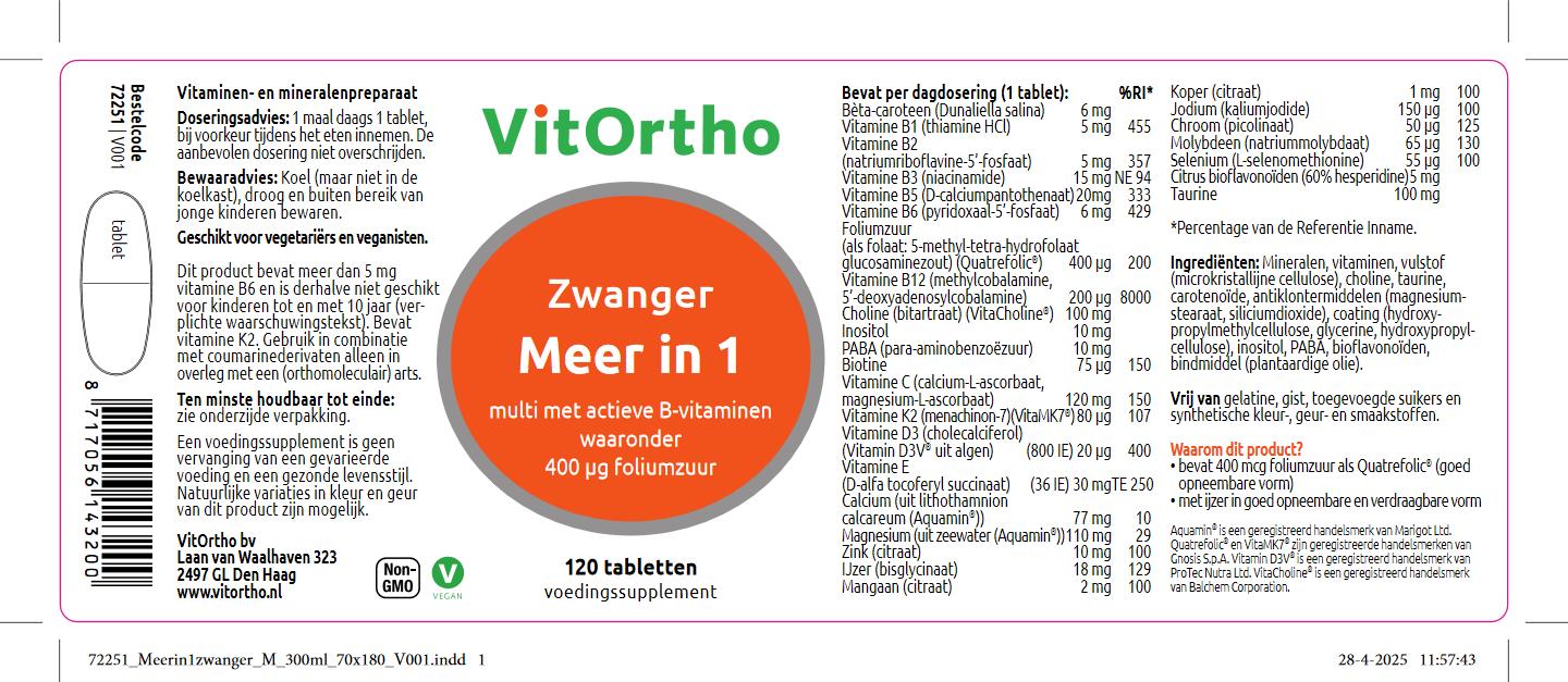 Meer in 1 Zwanger