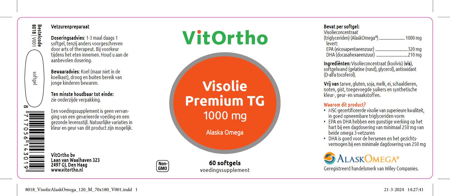 Visolie Premium TG 1000 mg