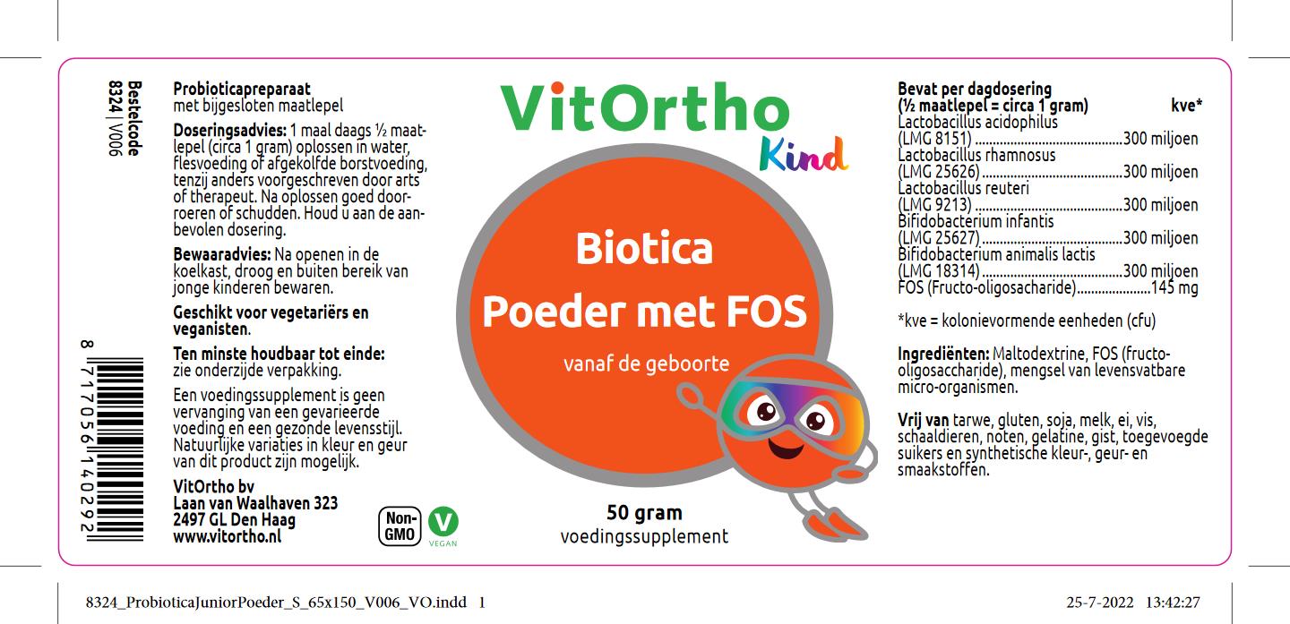 Biotica Poeder met FOS Kind