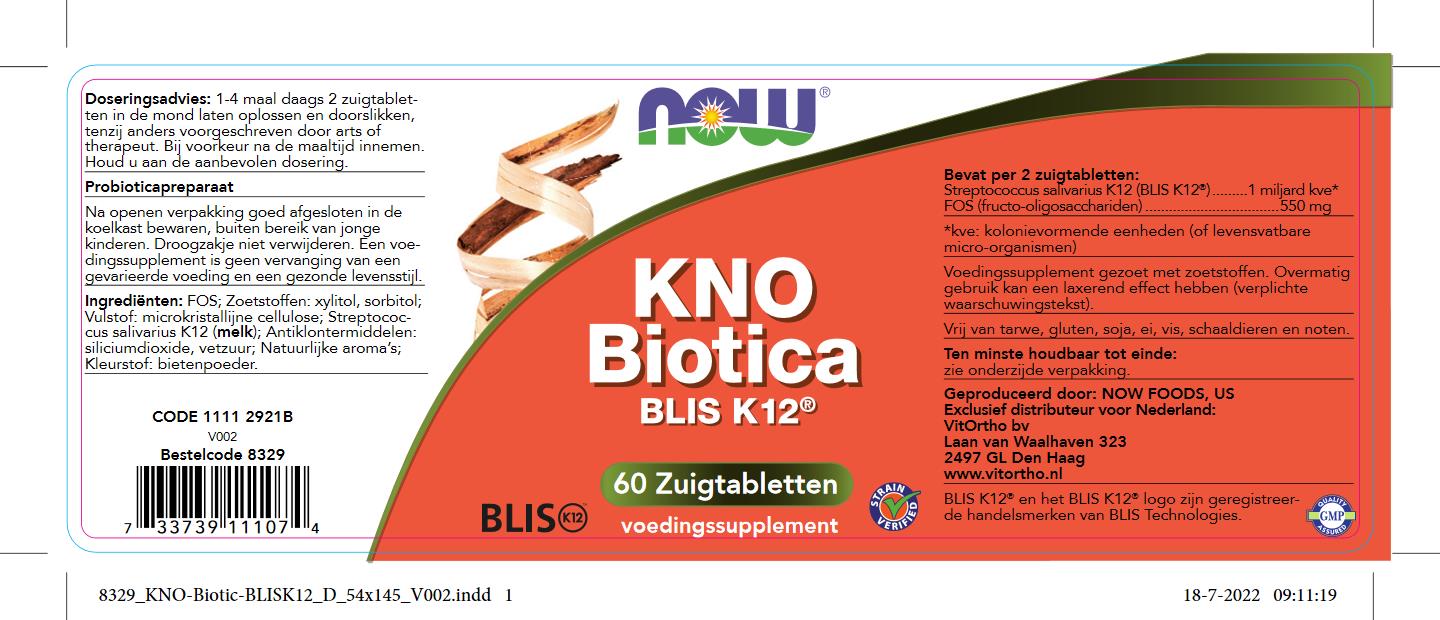 KNO Biotica BLIS K12