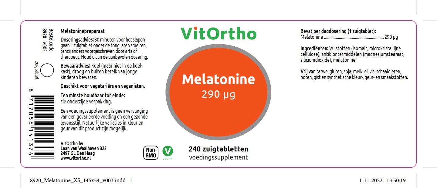Melatonine 290 mcg