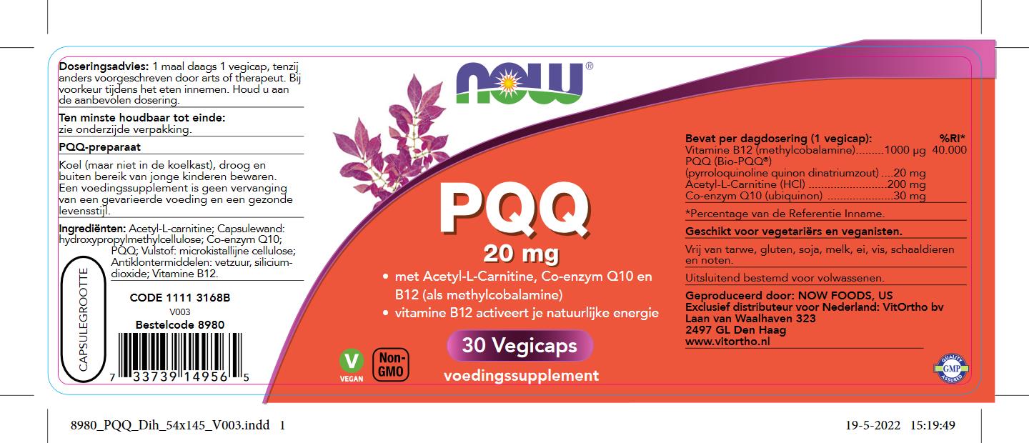 PQQ 20 mg