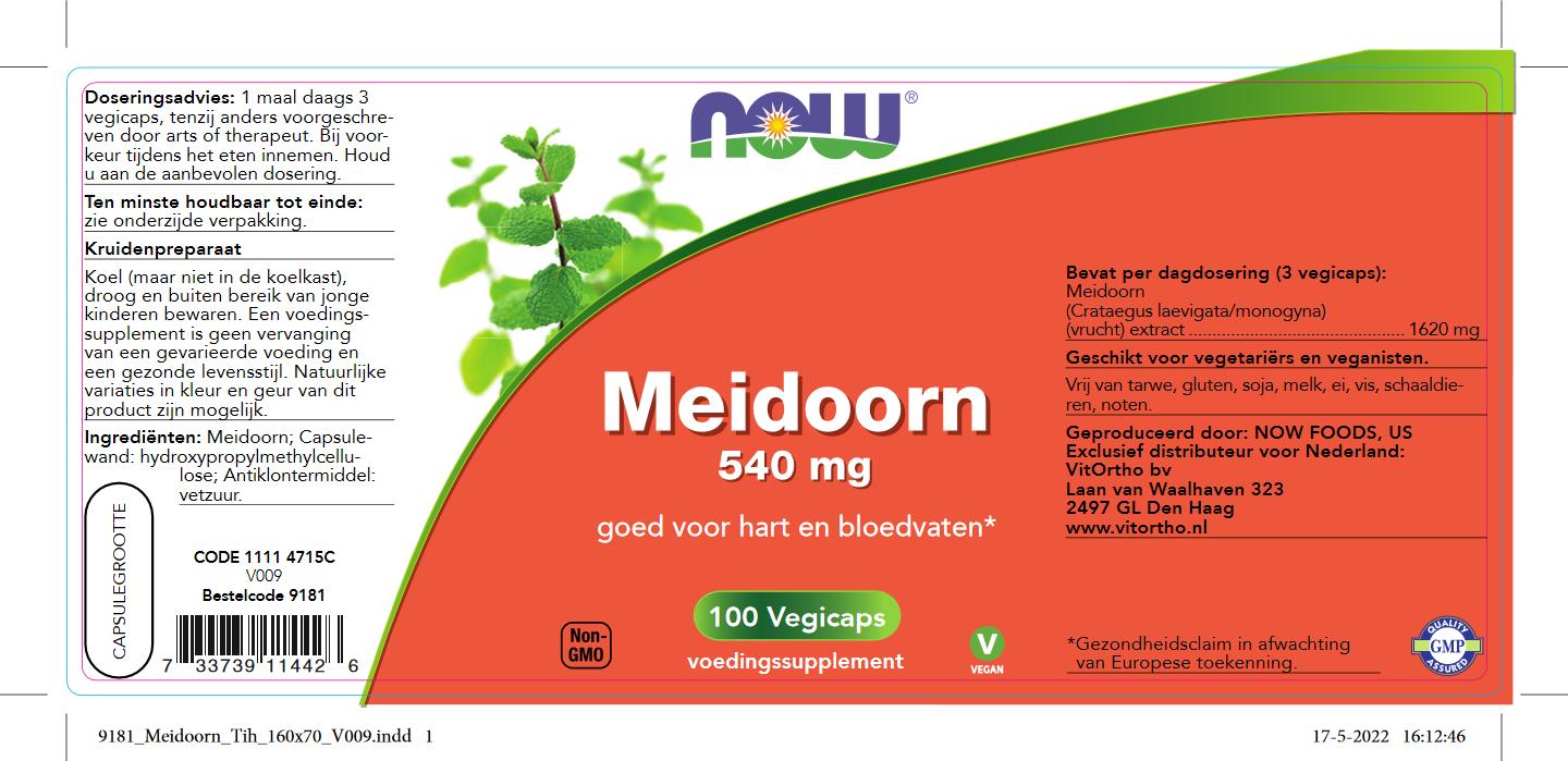 Meidoorn 540 mg