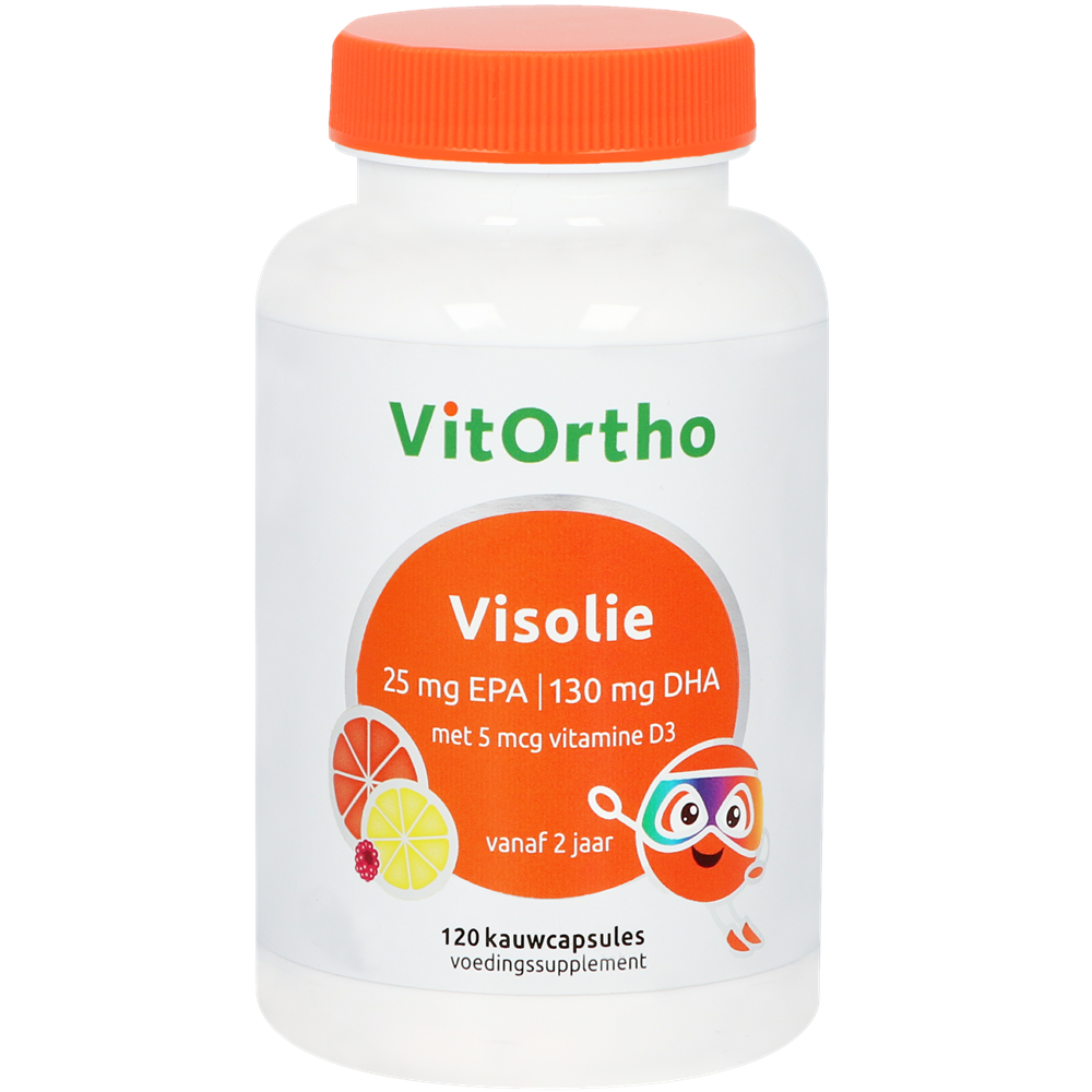 Visolie 25 mg EPA | 130 mg DHA Kind