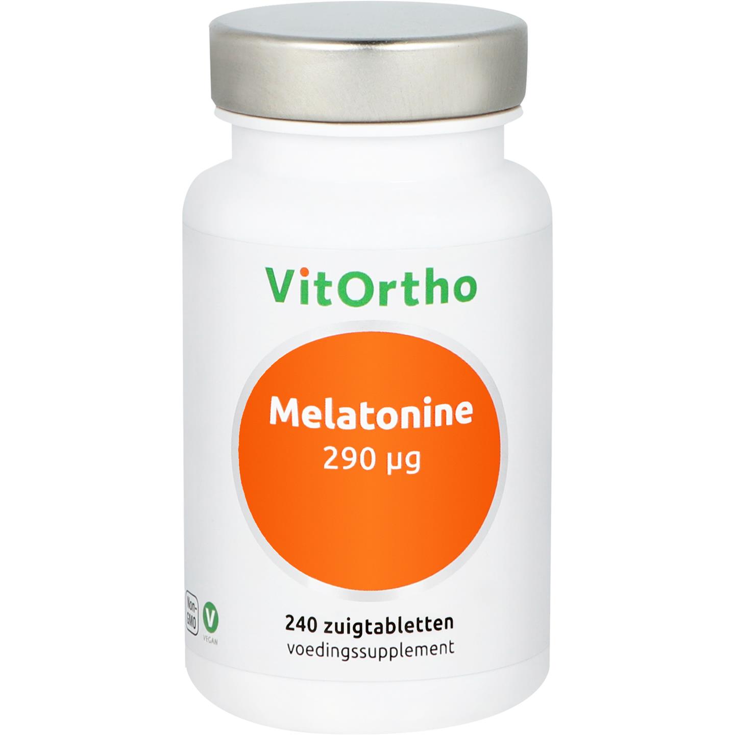 Vitortho melatonine 290 mcg(240 zuigtab)