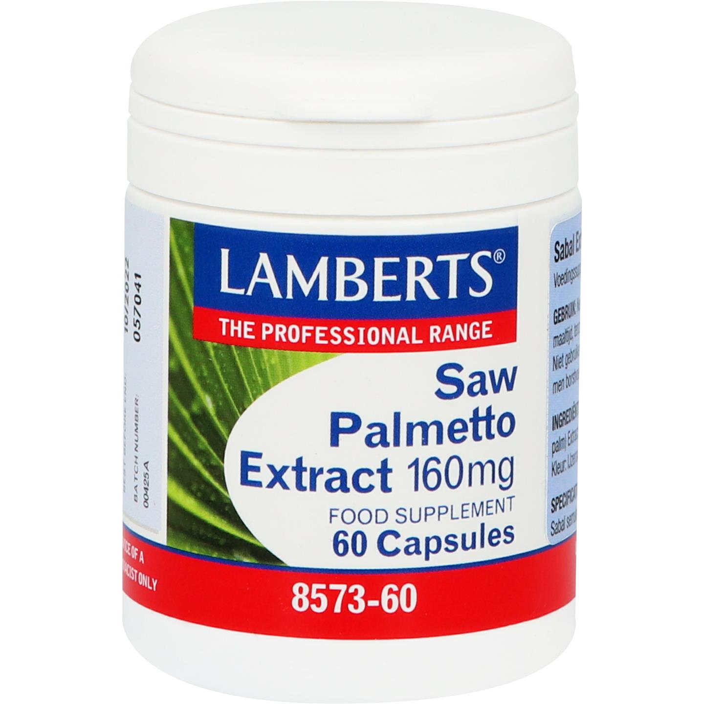 Lamberts Sabal extract (saw palmetto) 60ca