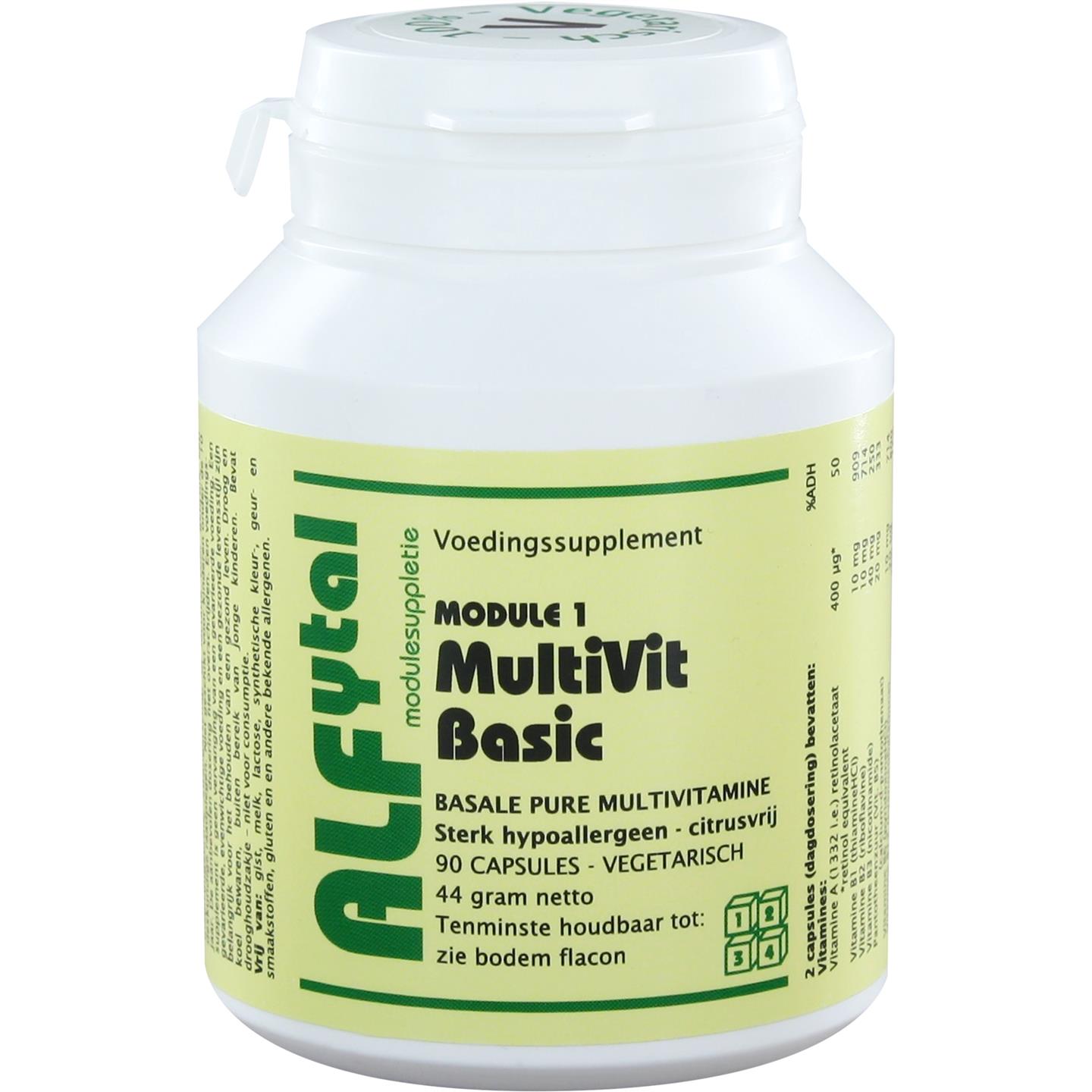 Alfytal Multivit Basic Module 1 alfytal kopen in de aanbieding Alfytal Multivit Basic Module 1 alfytal kopen in de aanbieding