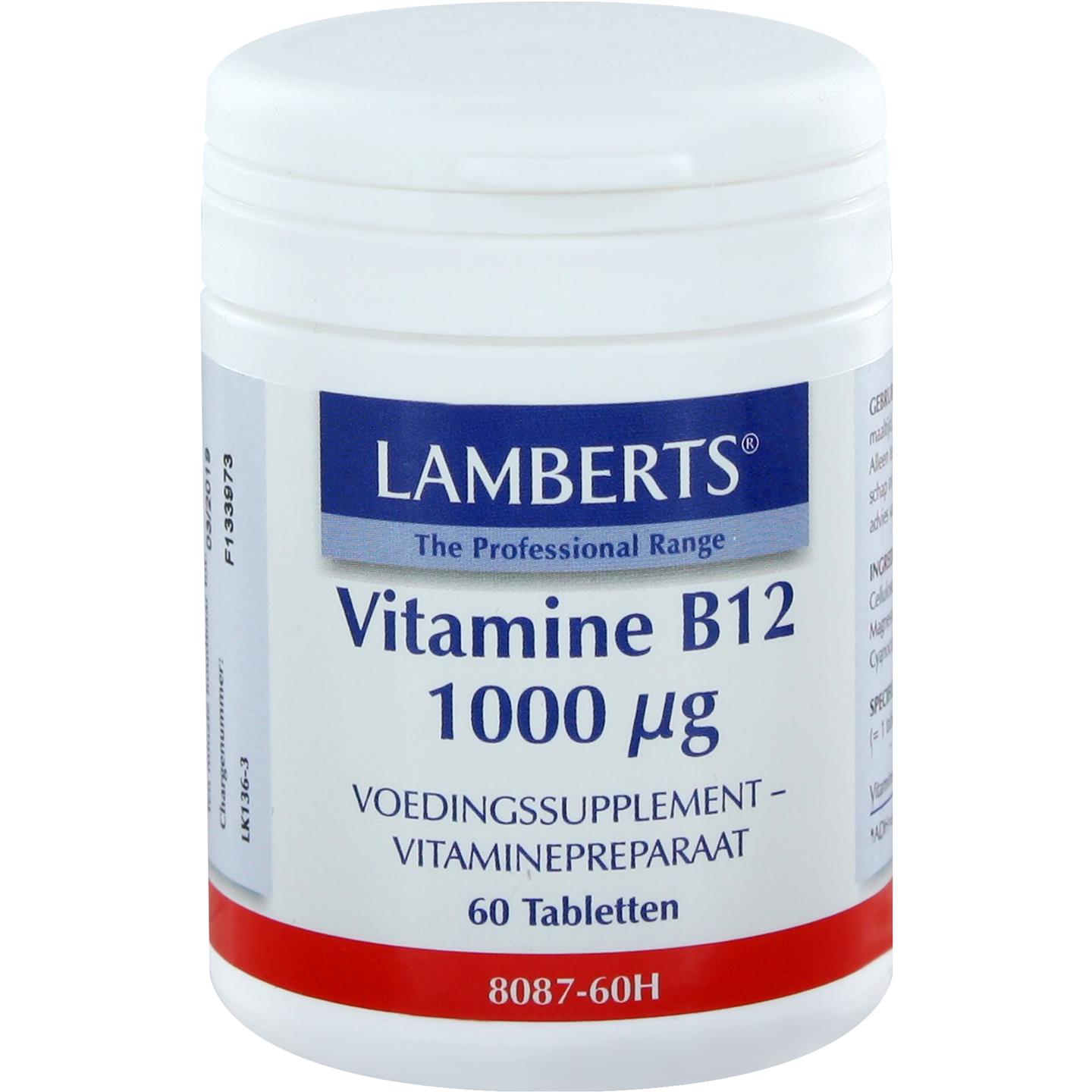 Vitamine B12 1000 mcg