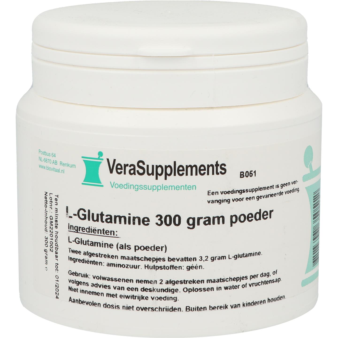Biovitaal L Glutamine 300 300gr
