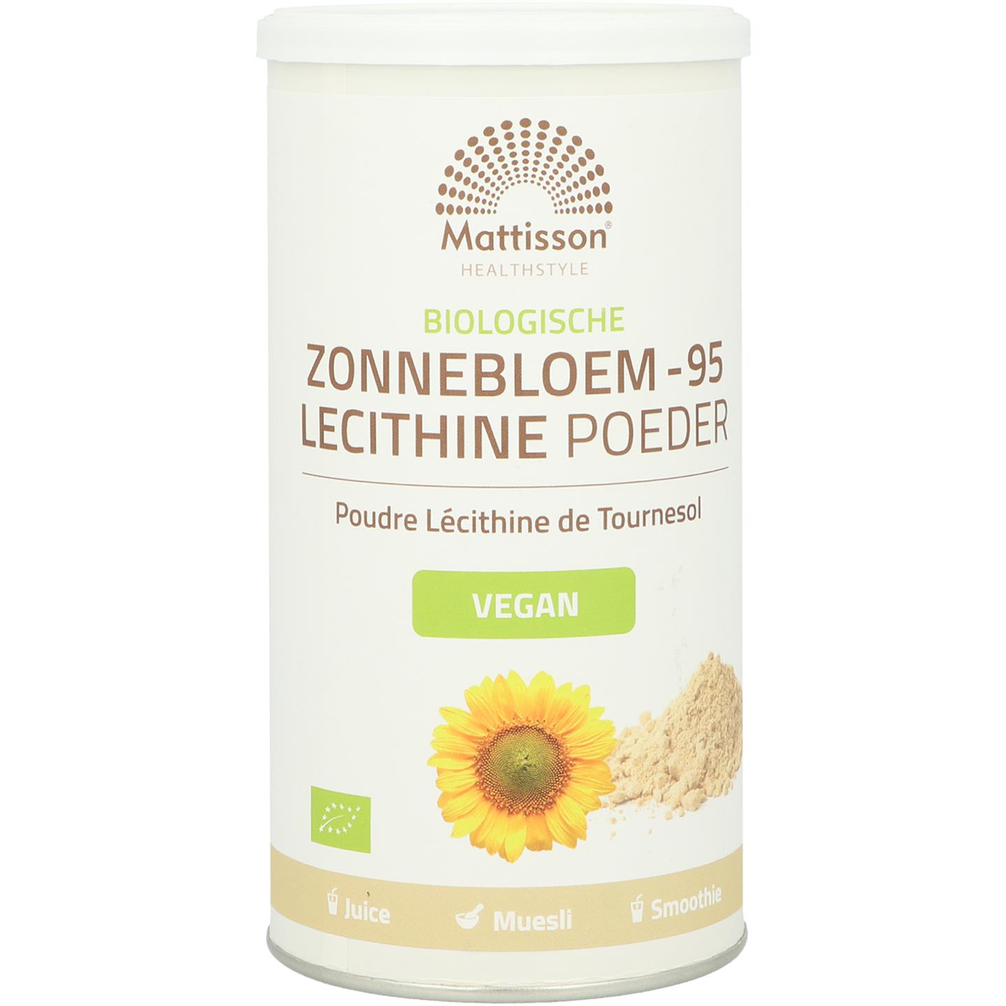 Biologische Zonnebloem-95 Lecithine poeder afbeelding
