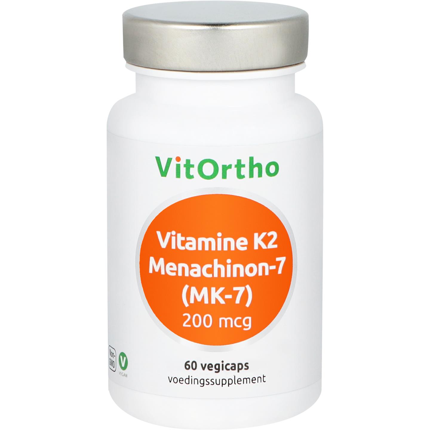 Vitamine K2 Menachinon-7 (MK-7) 200 mcg