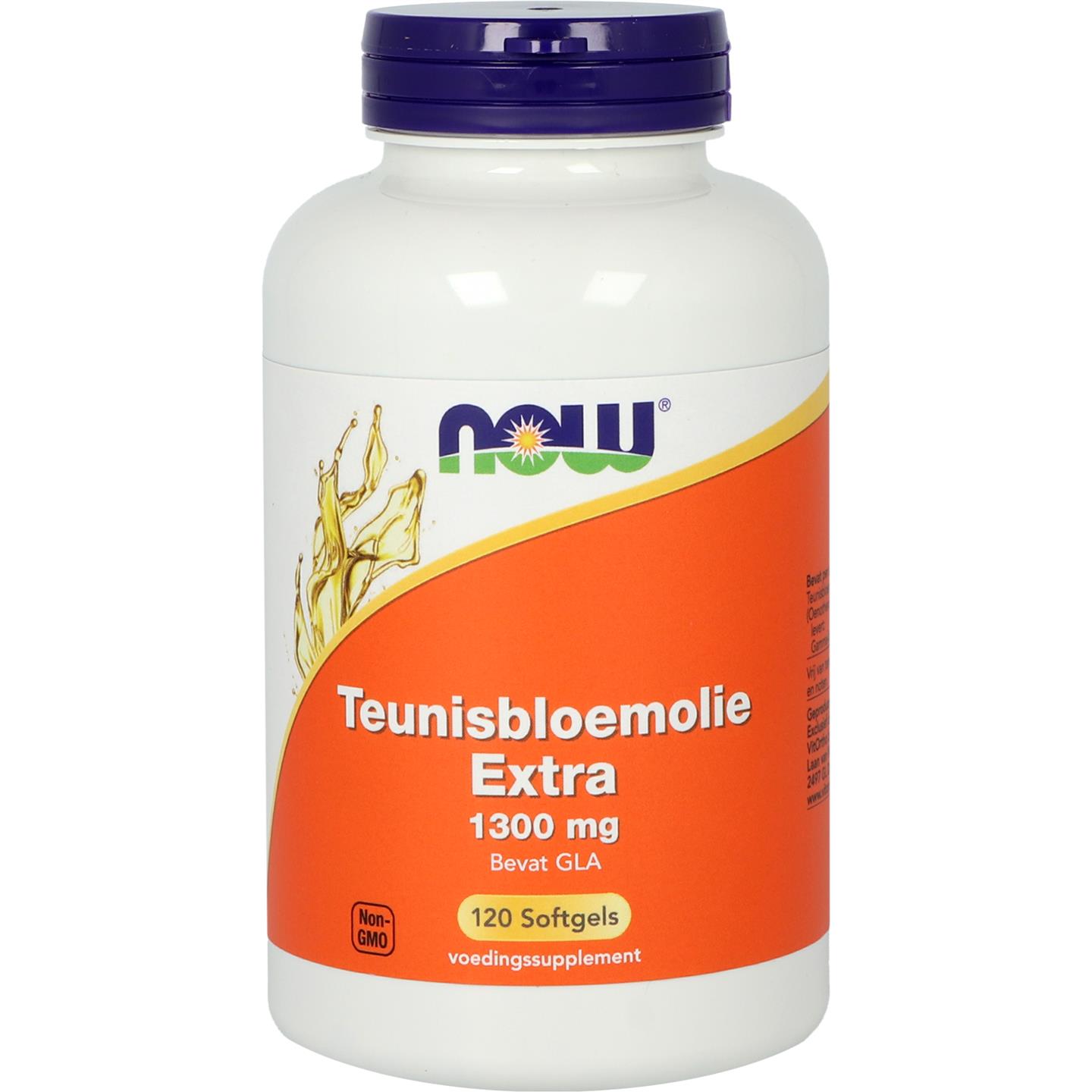 NOW Teunisbloemolie Extra 1300 mg