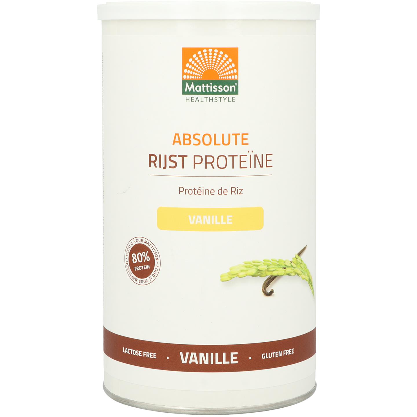 Rijst Proteïne Vanille