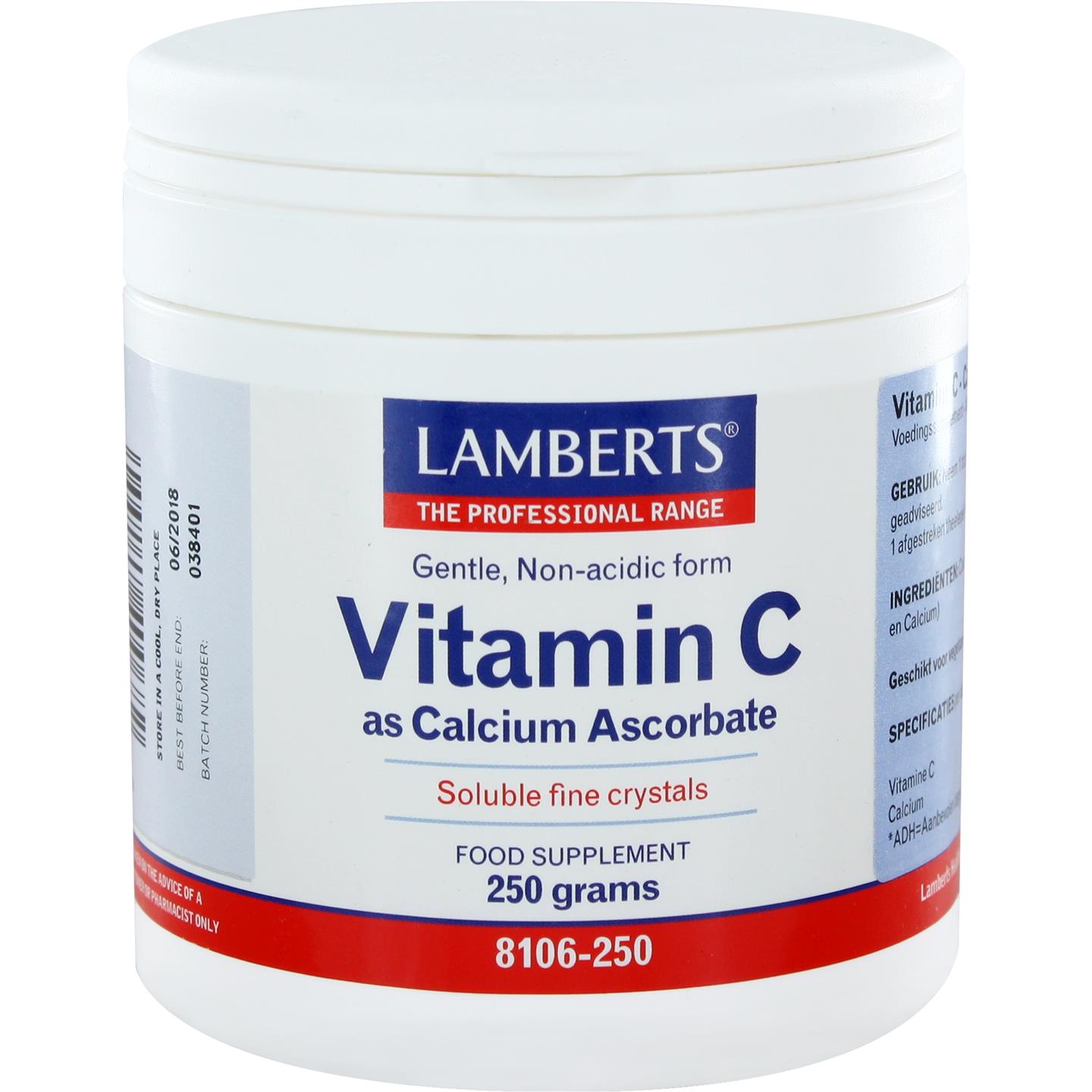 Vitamine C (als Calcium Ascorbaat)