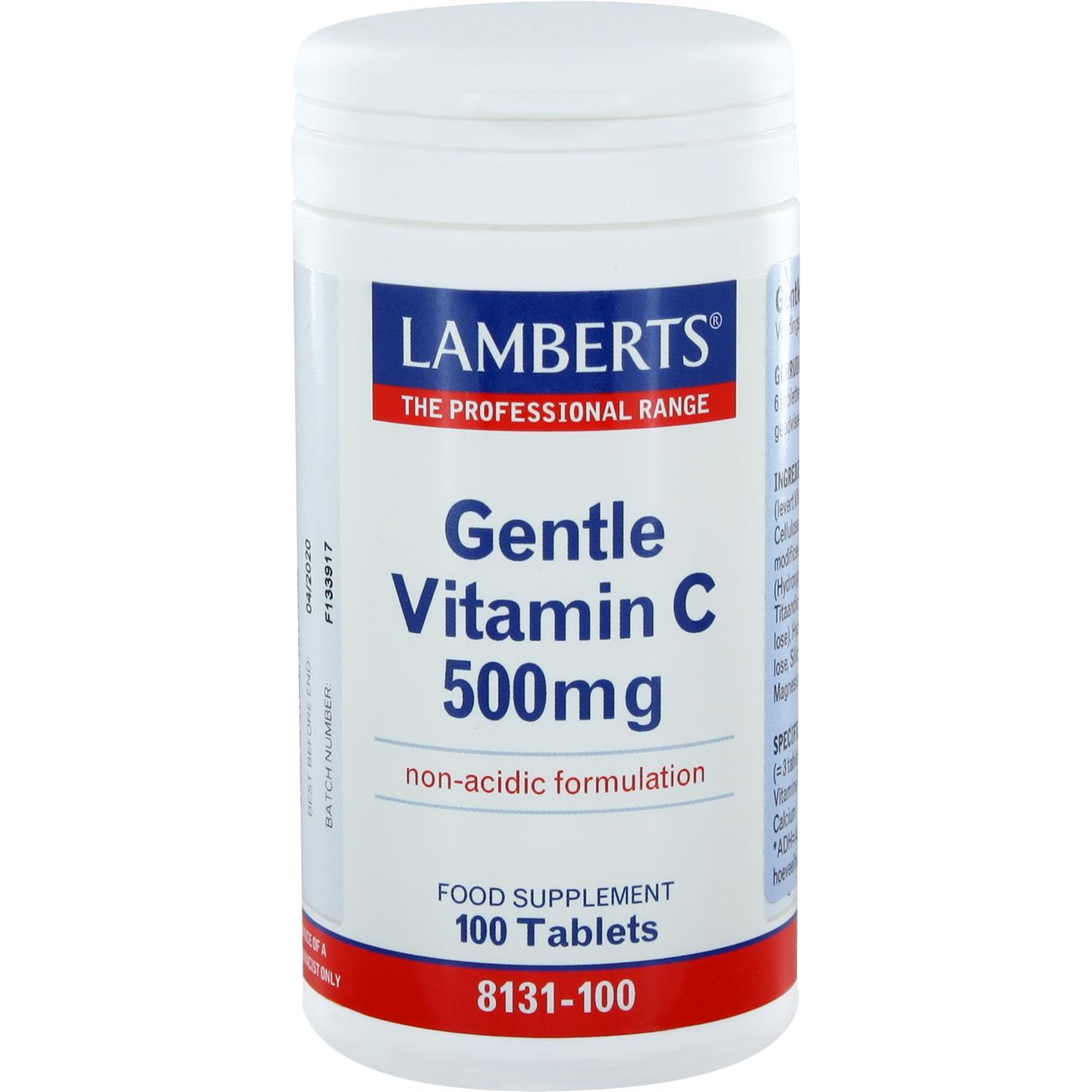 Gentle Vitamine C 500 mg