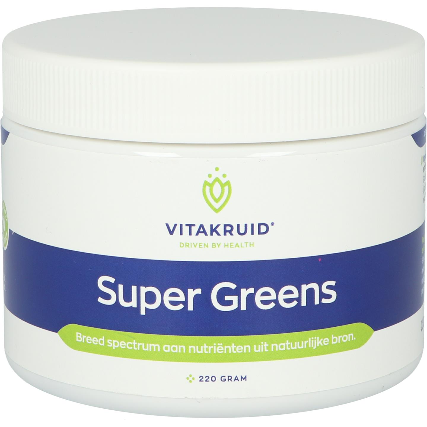 Vitakruid Super Greens 220gram