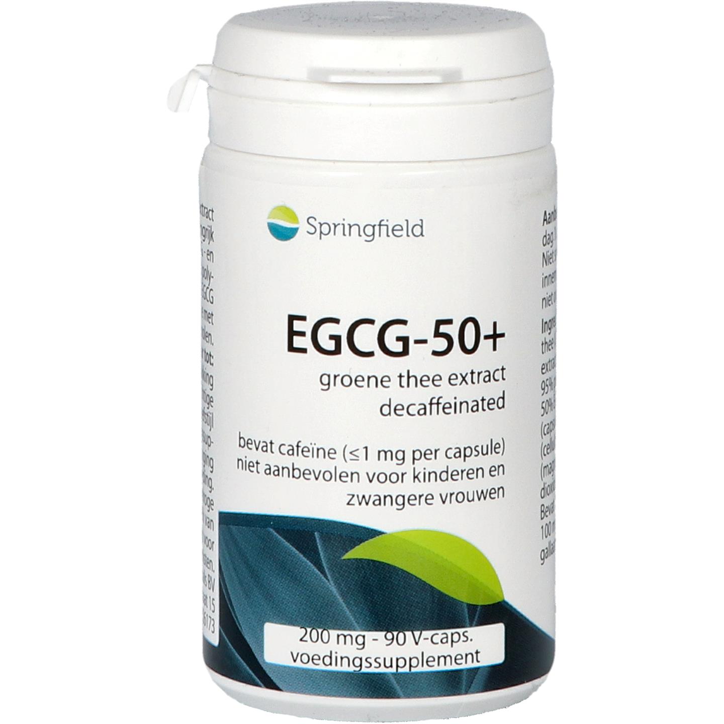 Spingfield Egcg-50+ Groene Thee Extract 90vc
