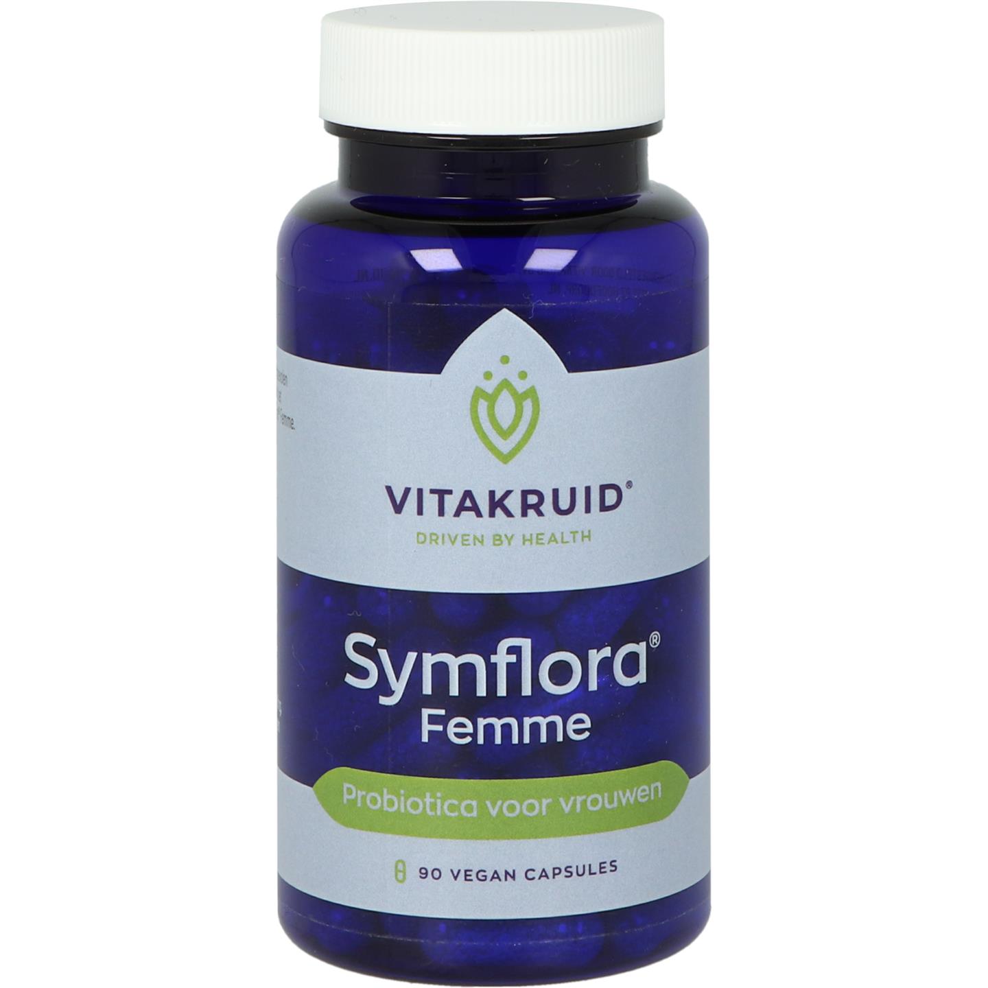 Vitakruid Symflora Femme 90 vega capsules