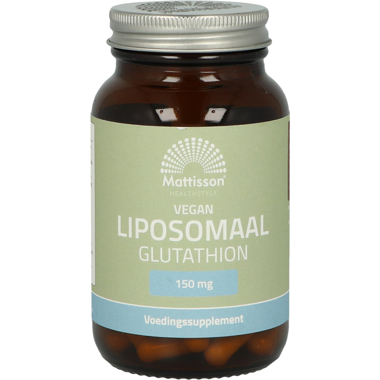 Vegan Liposomaal Glutathion 150 mg