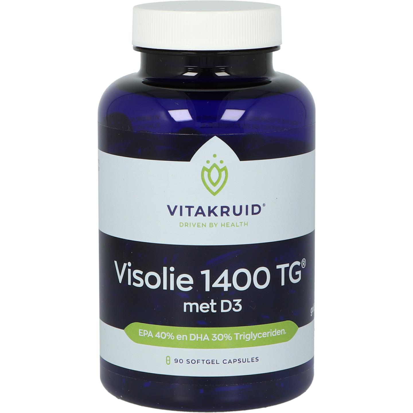 Visolie 1400 TG met D3 EPA 40%-DHA 30%