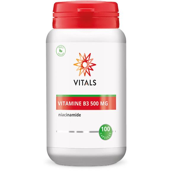 Vitamine B3 (niacinamide) 500 mg