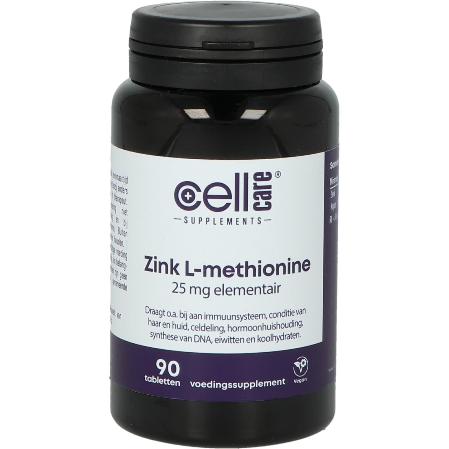 Zink L-methionine 25 mg afbeelding