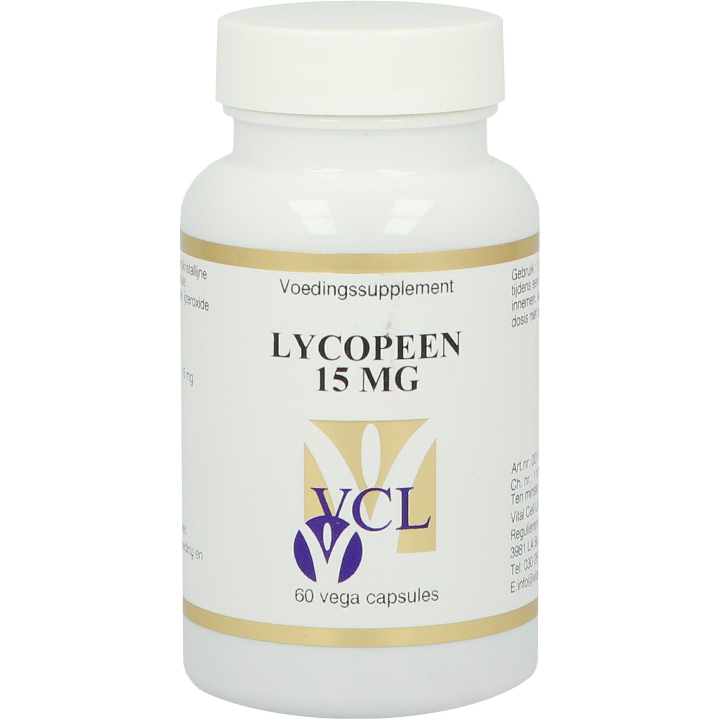VCL Lycopeen 15 mg