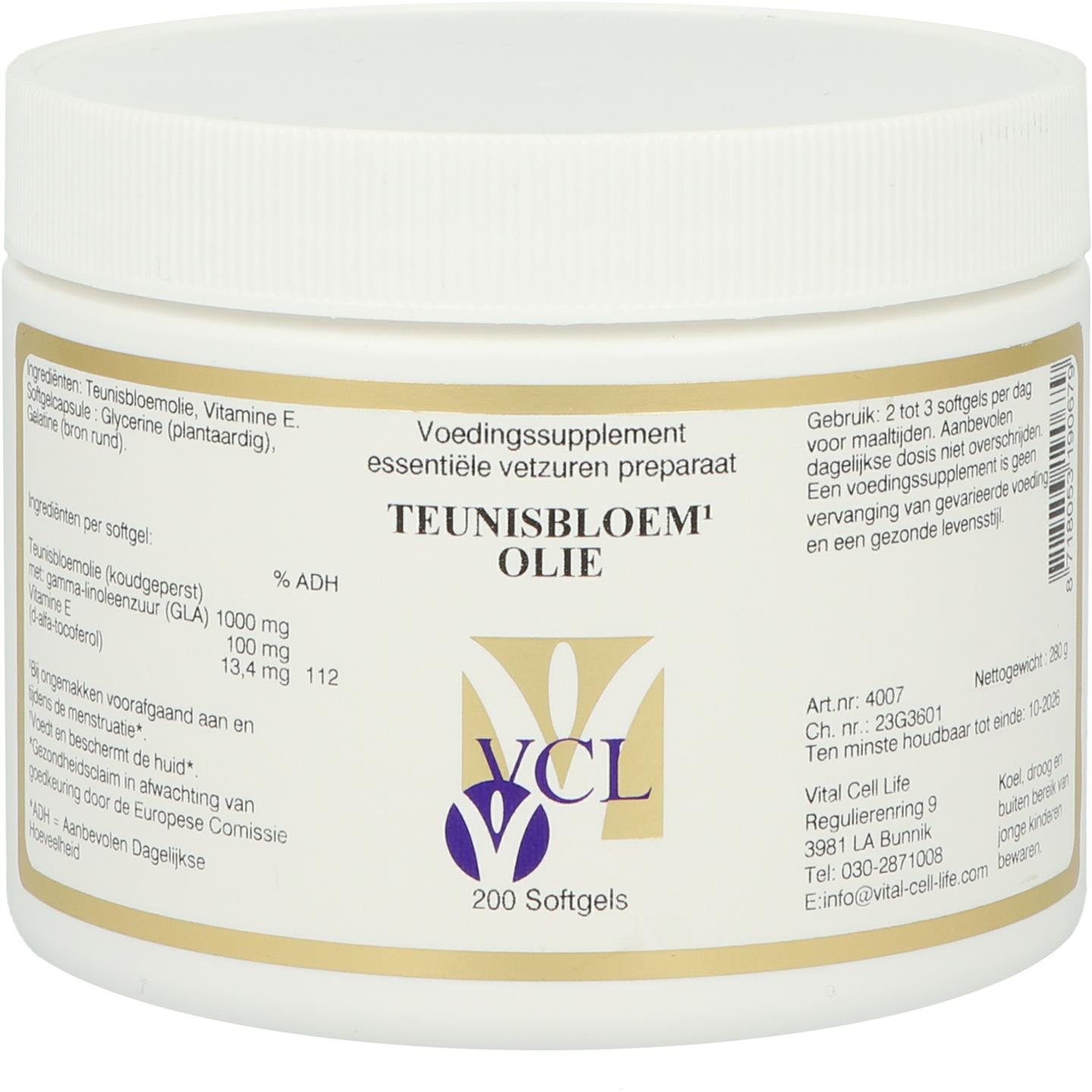 Teunisbloemolie