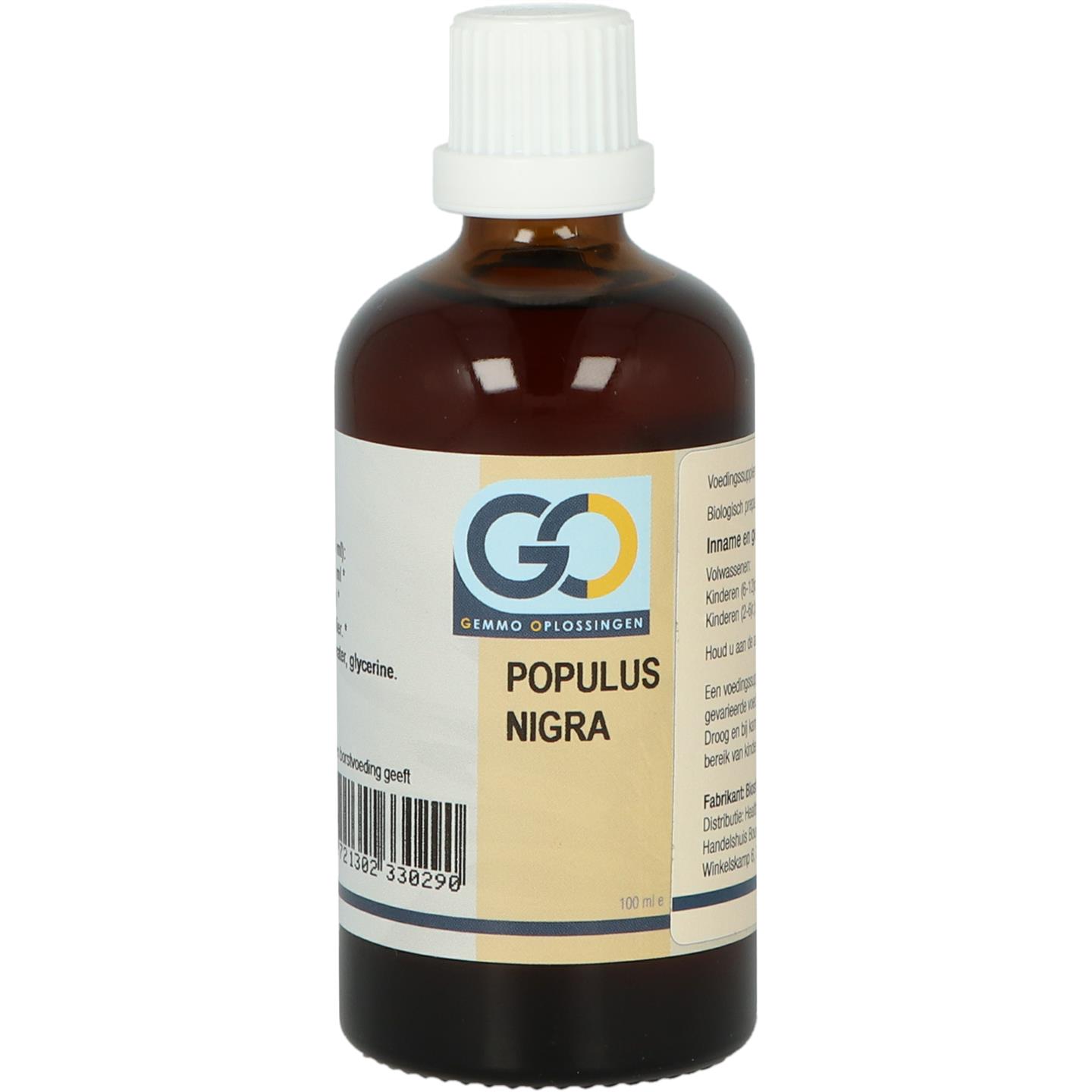 GO Populus nigra BIO