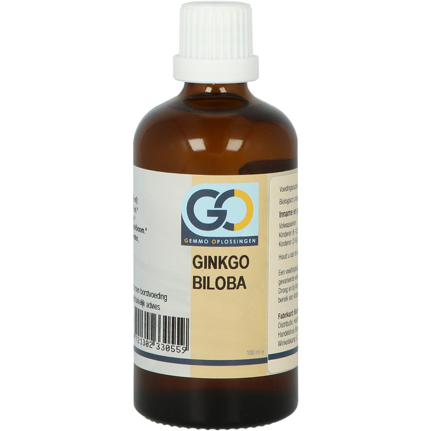 GO Ginkgo biloba BIO afbeelding