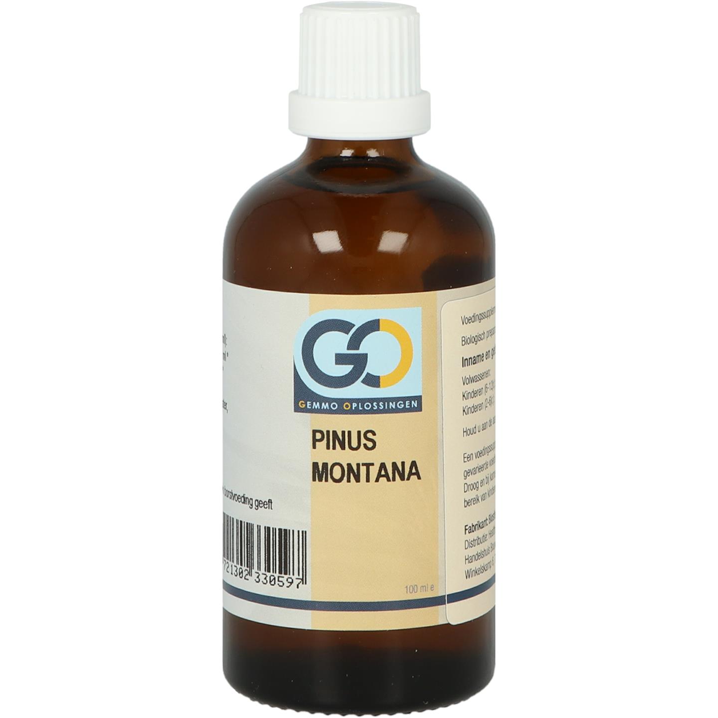 GO Pinus montana BIO