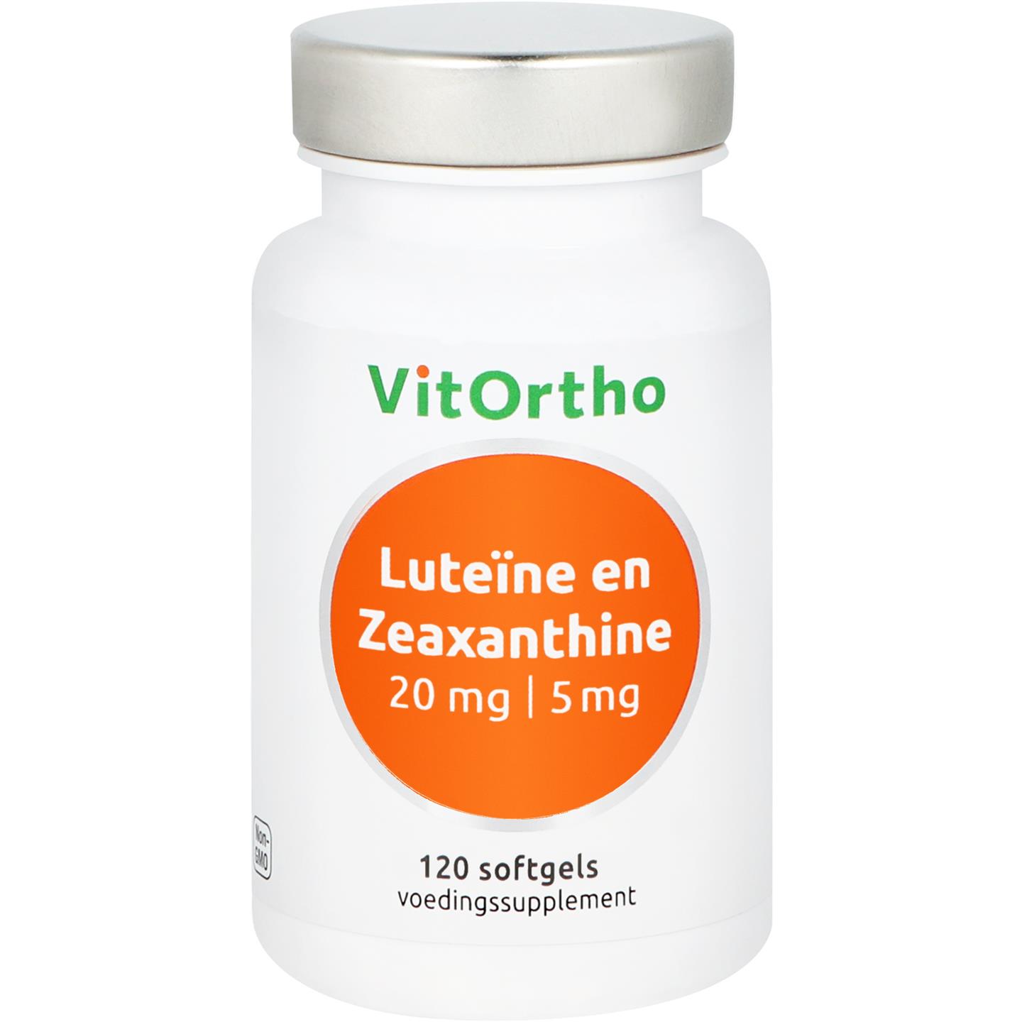 Luteïne 20 mg en Zeaxanthine 5 mg afbeelding