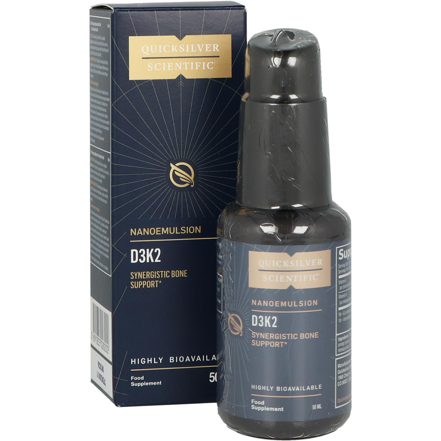 Quicksilver Scientific D3K2 Nanoemulsion