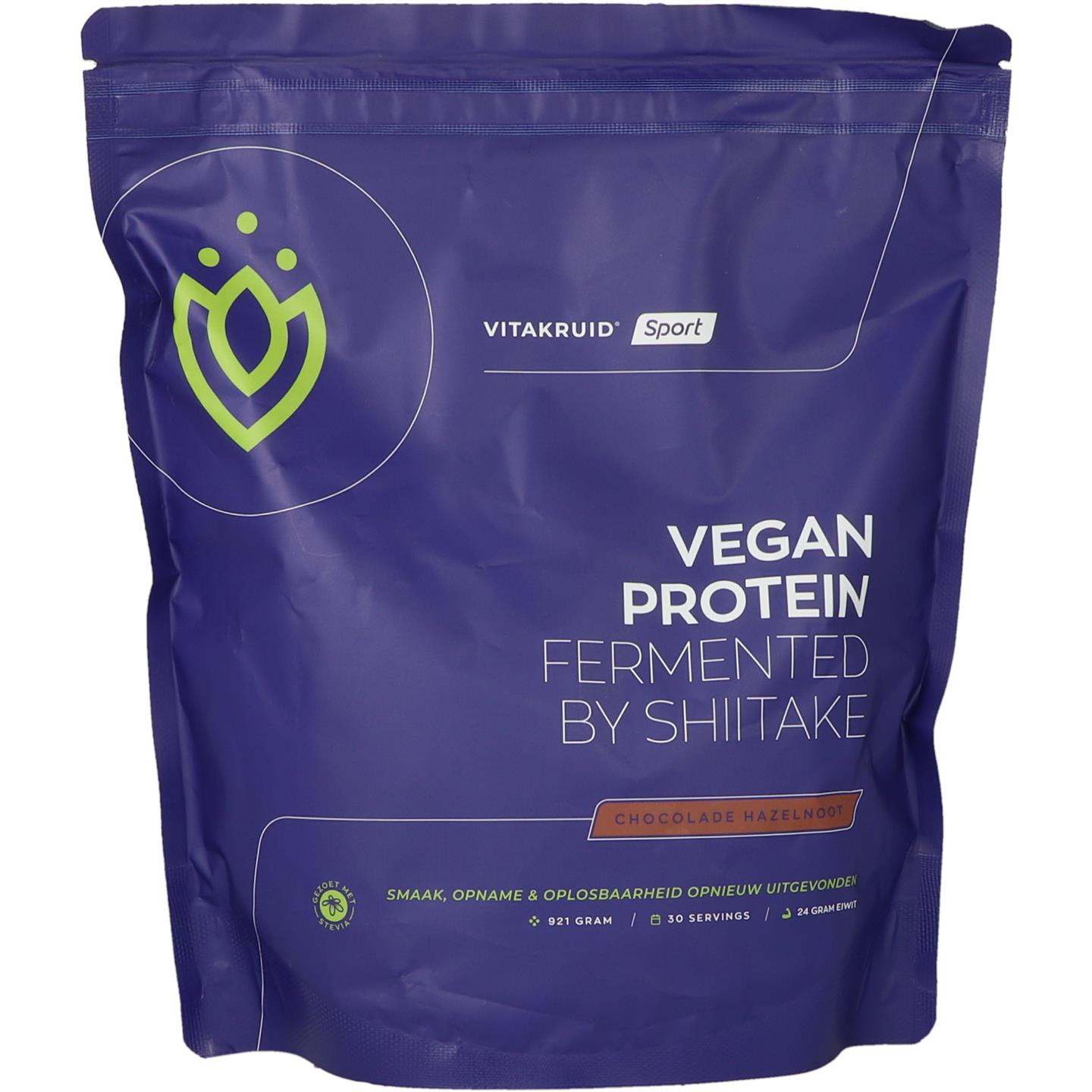 Vegan Protein Fermented By Shiitake choco. hazelno afbeelding