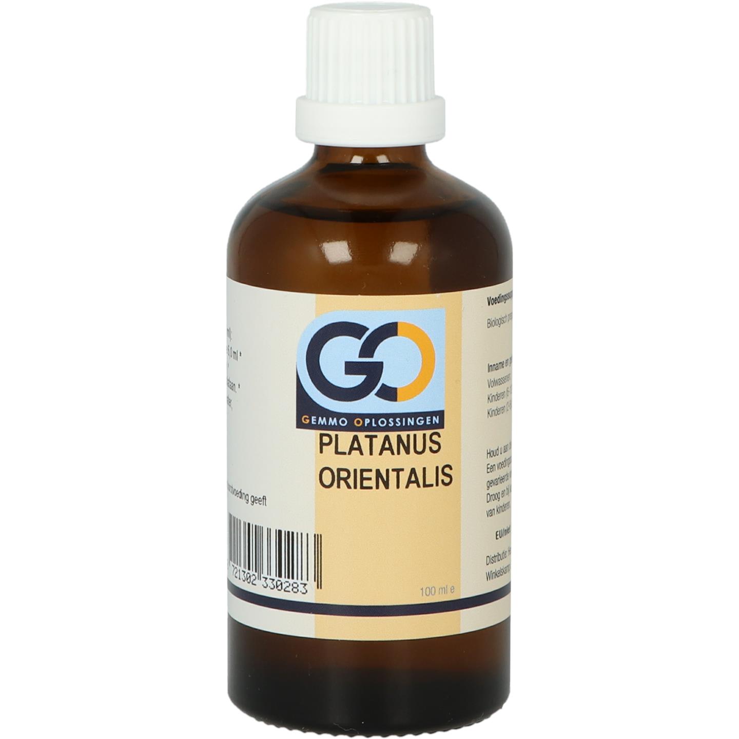 GO Platanus orientalis BIO afbeelding