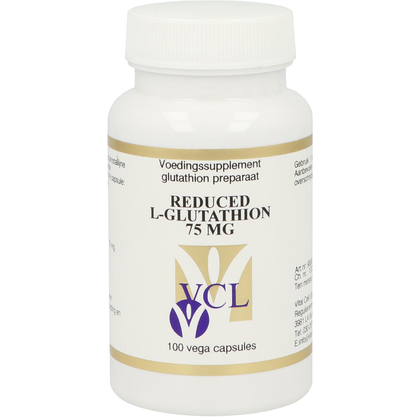 Reduced L-Glutathion 75 mg