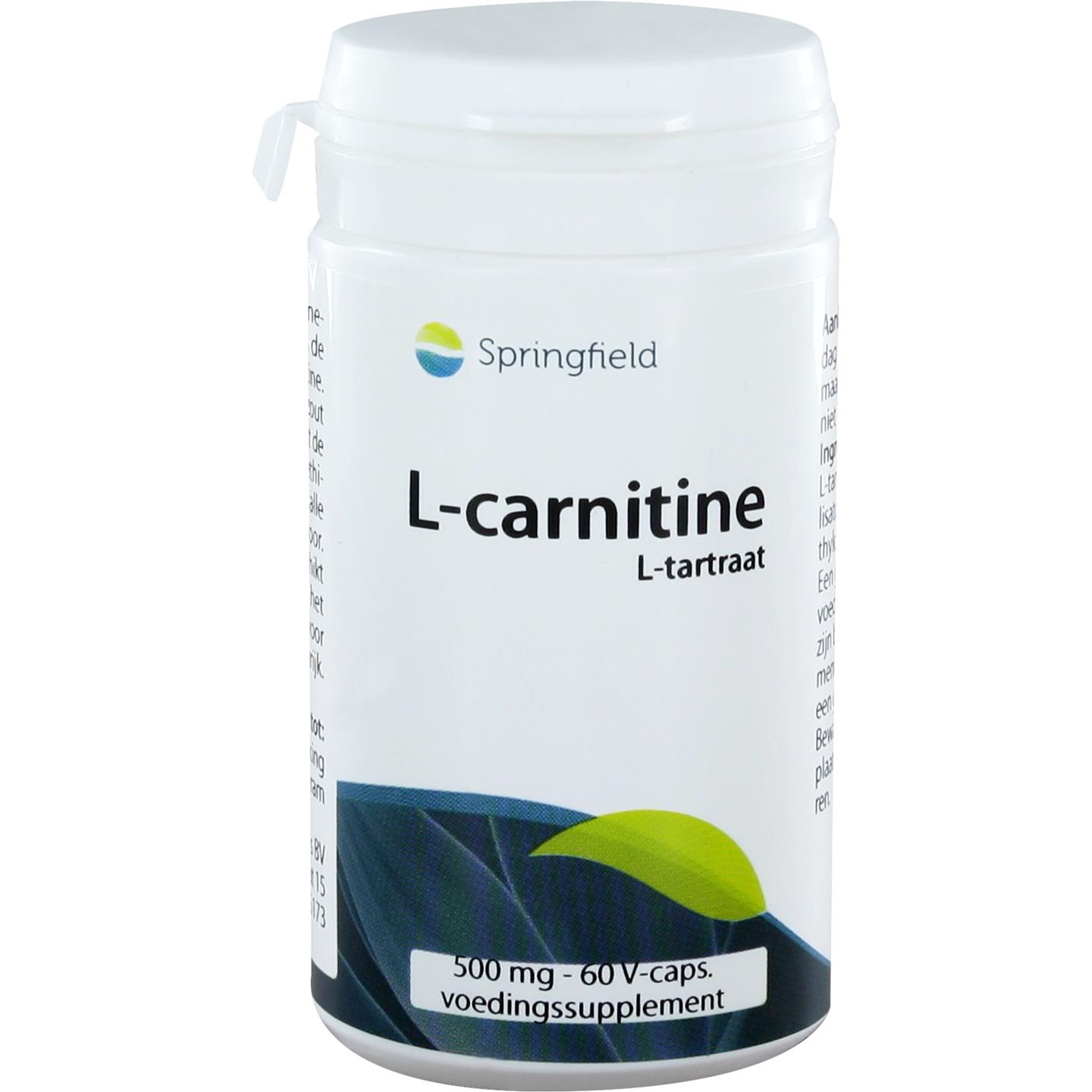 Springfield L Carnitine 60vcaps