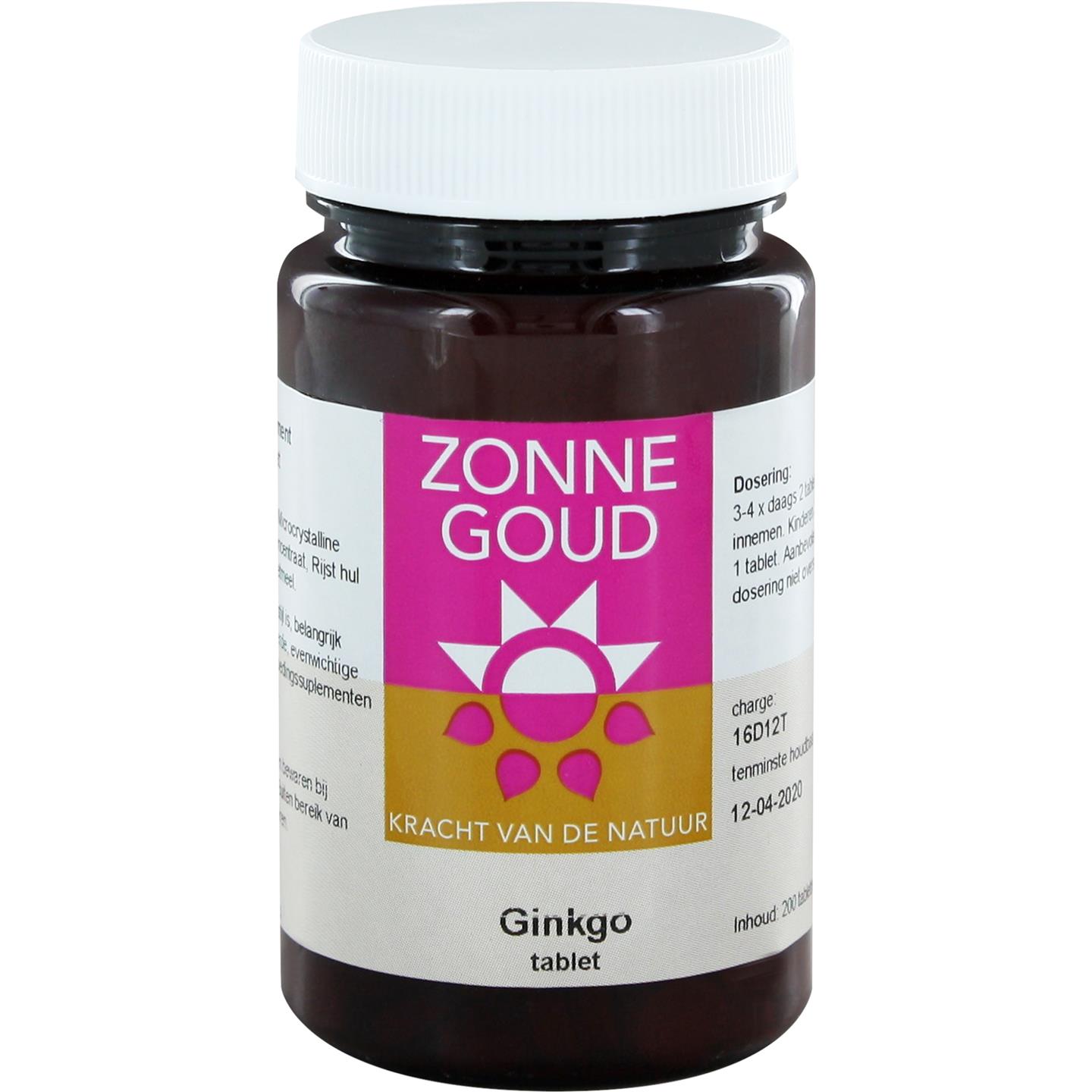 Zonnegoud Ginkgo zonnegoud kopen in de aanbieding